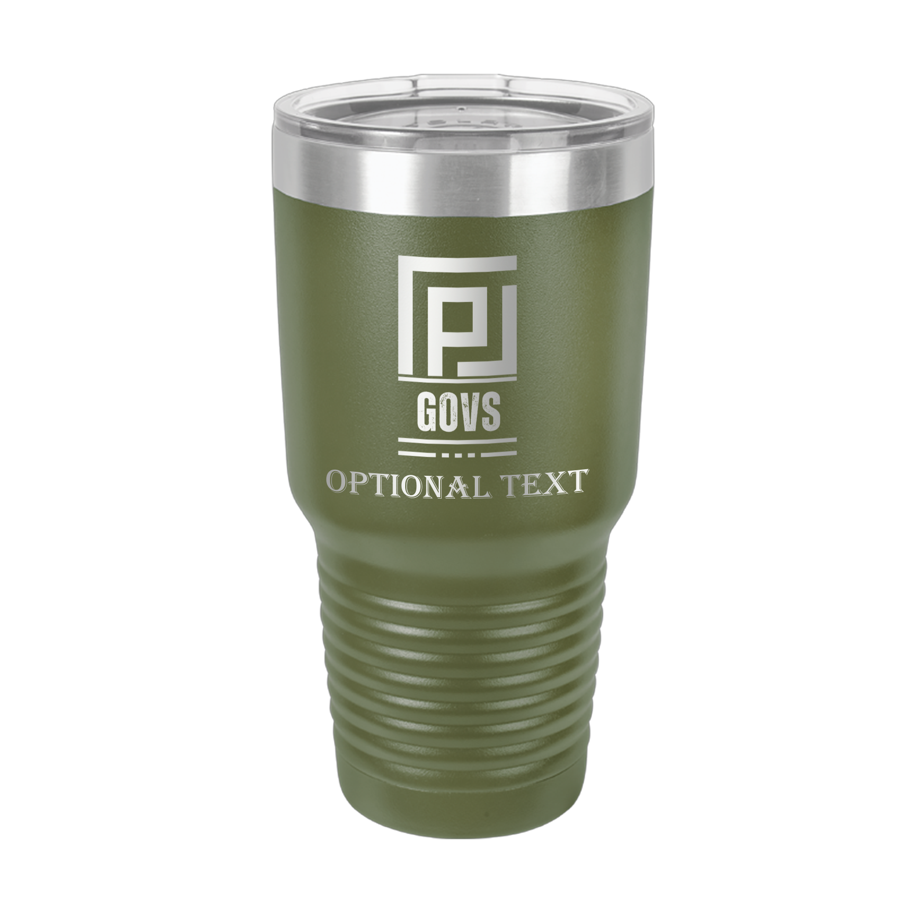 30 oz Ringneck Tumbler - T.F. Riggs P with Govs