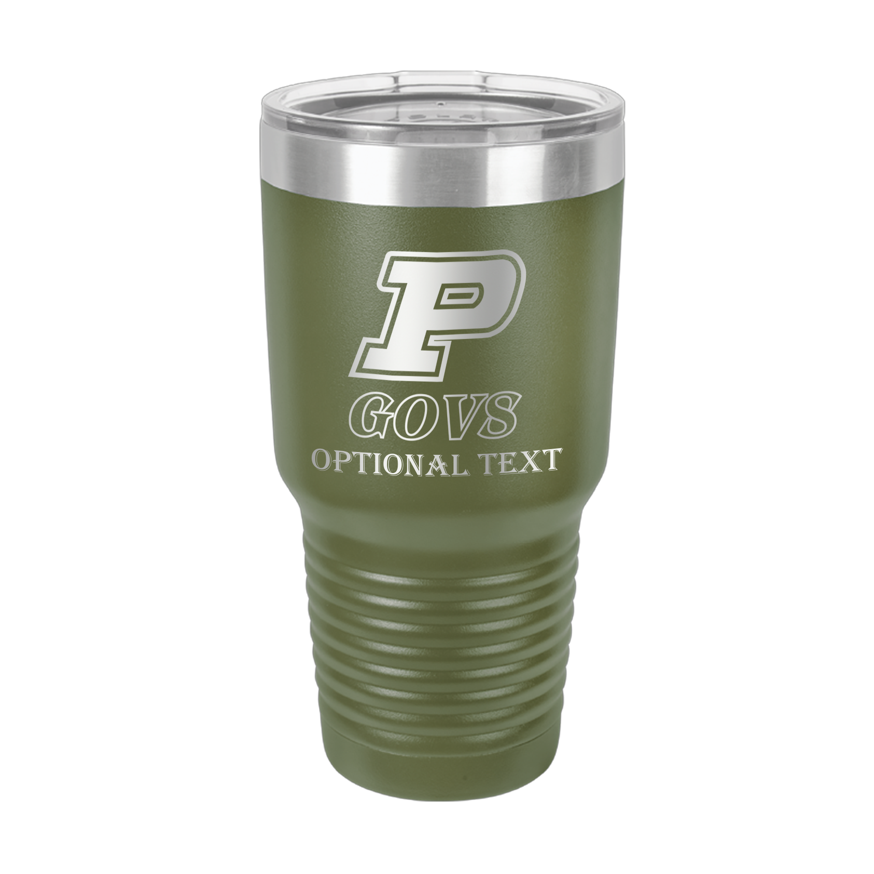 30 oz Ringneck Tumbler - T.F. Riggs P with Govs