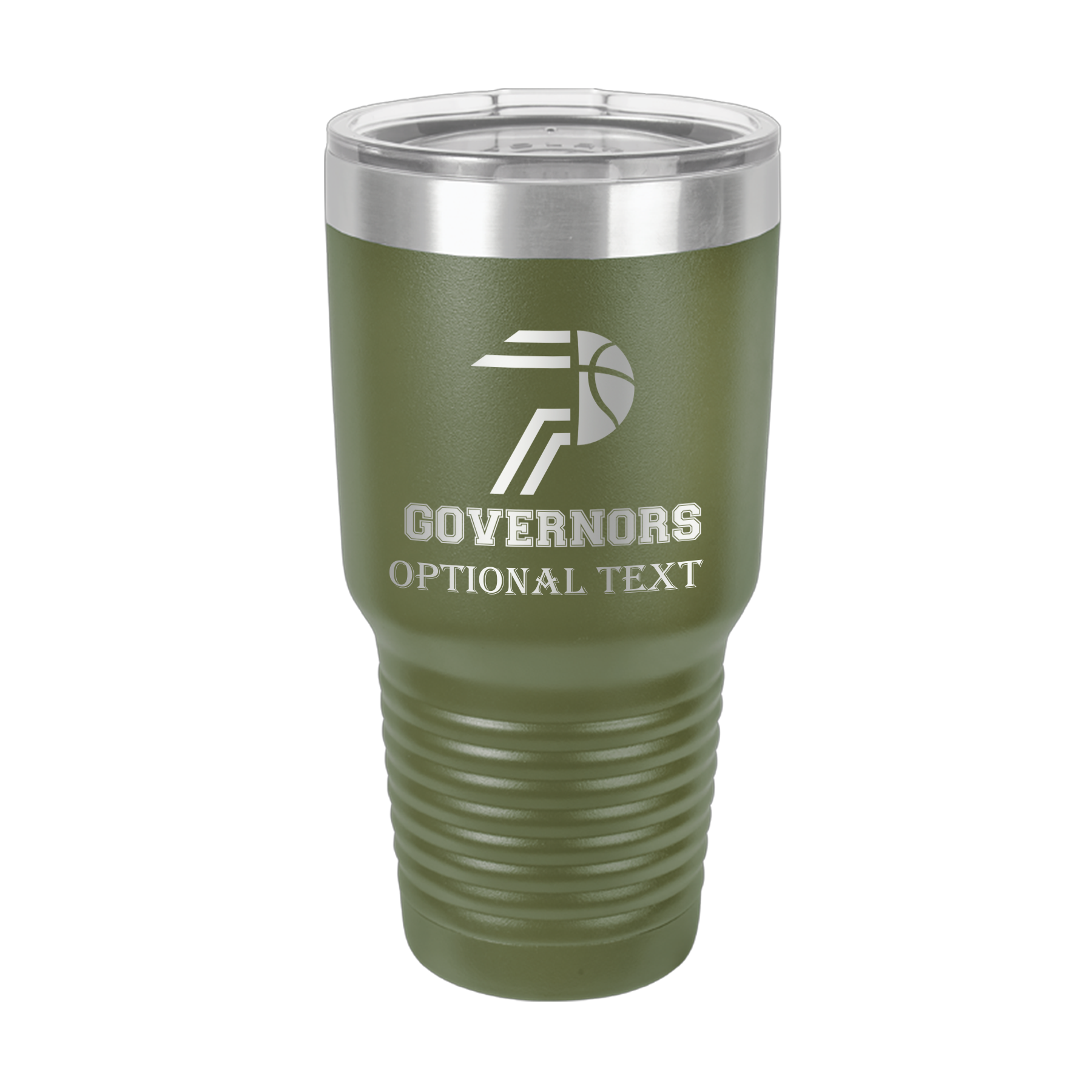 30 oz Ringneck Tumbler - T.F. Riggs P with Governors