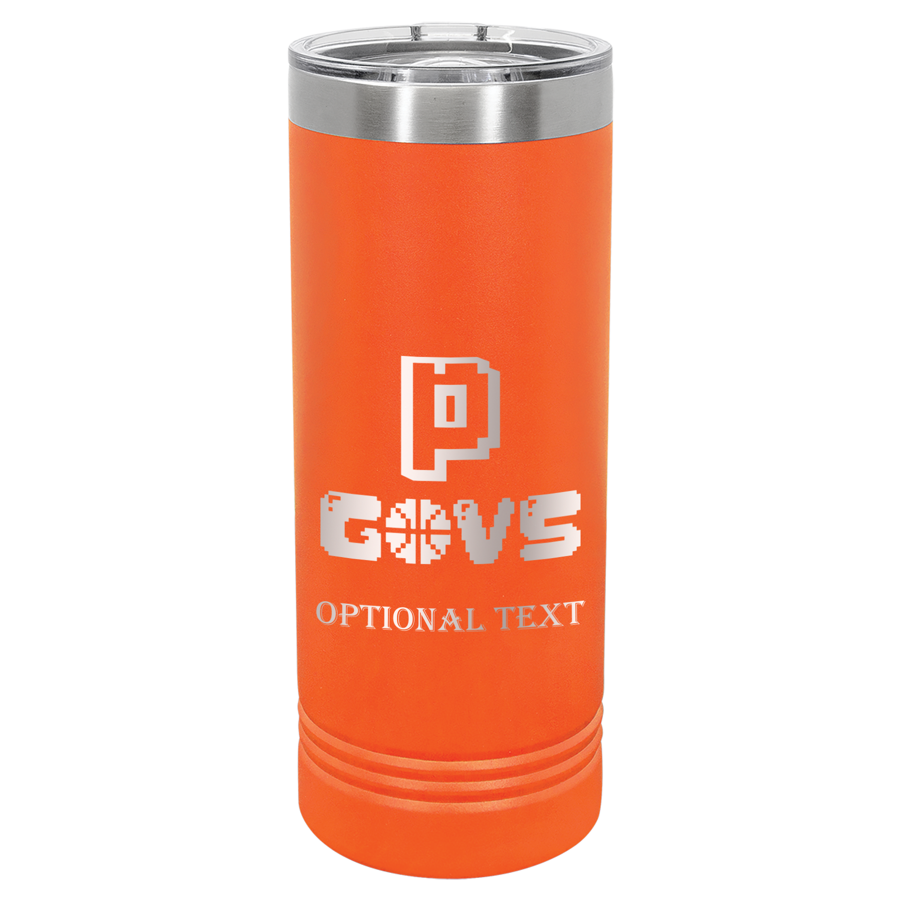 22 oz Skinny Tumbler - T.F. Riggs P with Govs