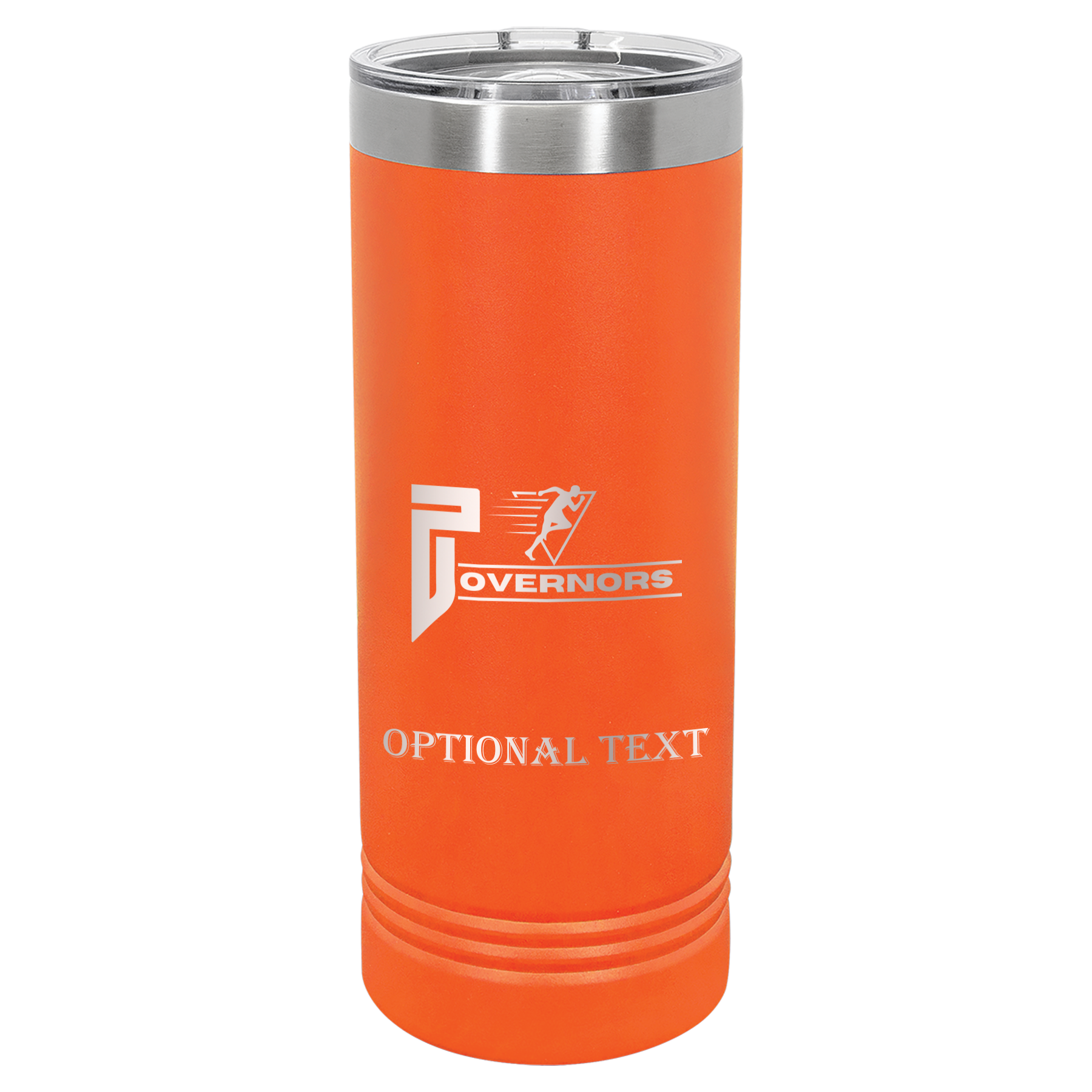 22 oz Skinny Tumbler - T.F. Riggs P with Governors