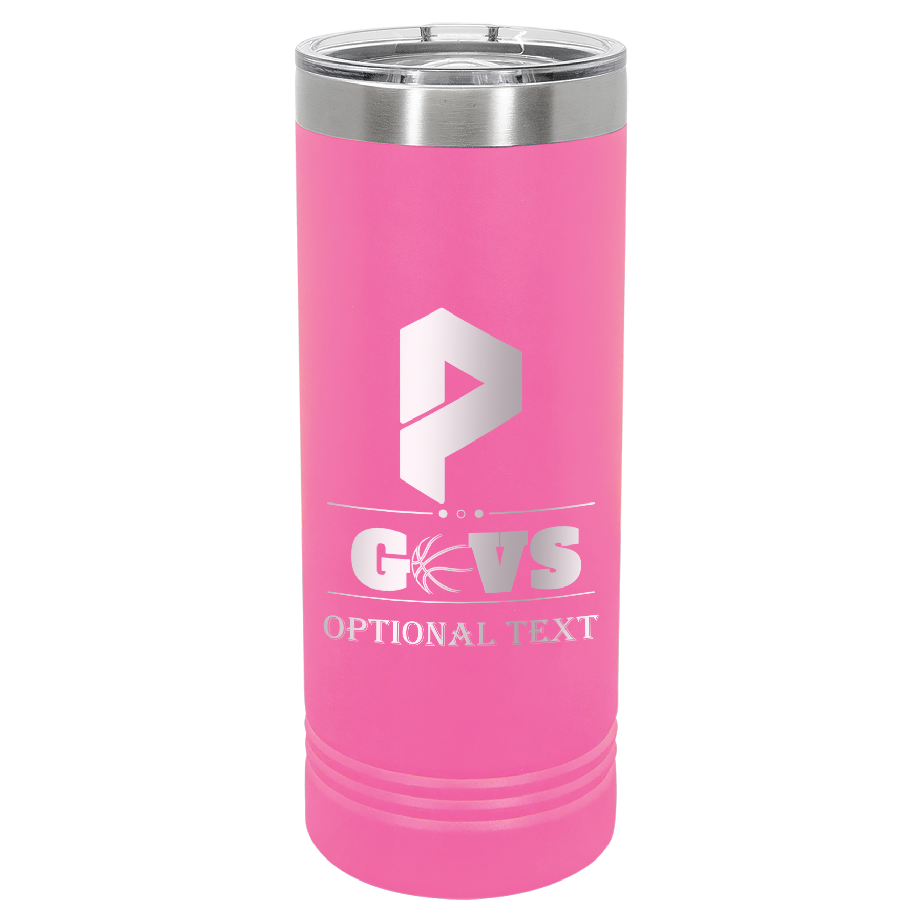 22 oz Skinny Tumbler - T.F. Riggs P with Govs