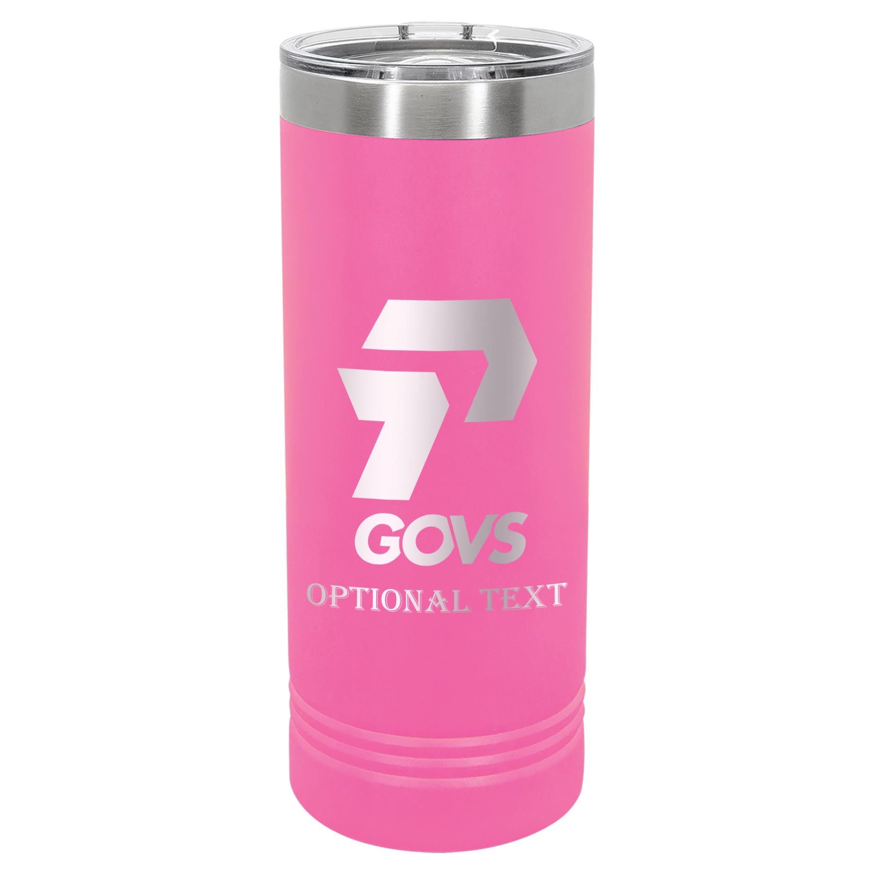 22 oz Skinny Tumbler - T.F. Riggs P with Govs
