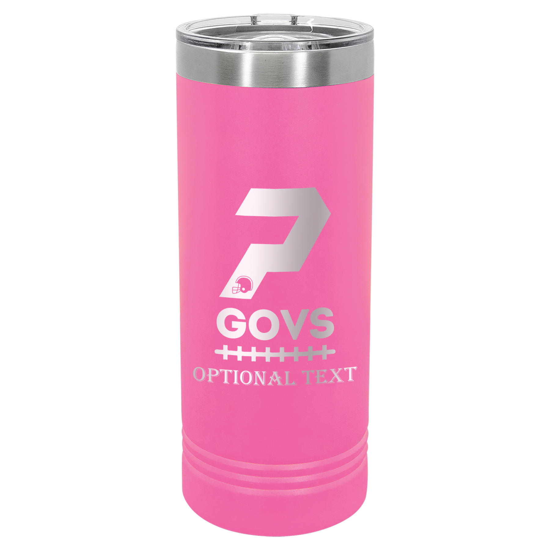 22 oz Skinny Tumbler - T.F. Riggs P with Govs