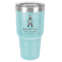 Thumbnail for Personalized Custom Name Tumbler for Groomsmen Gifts