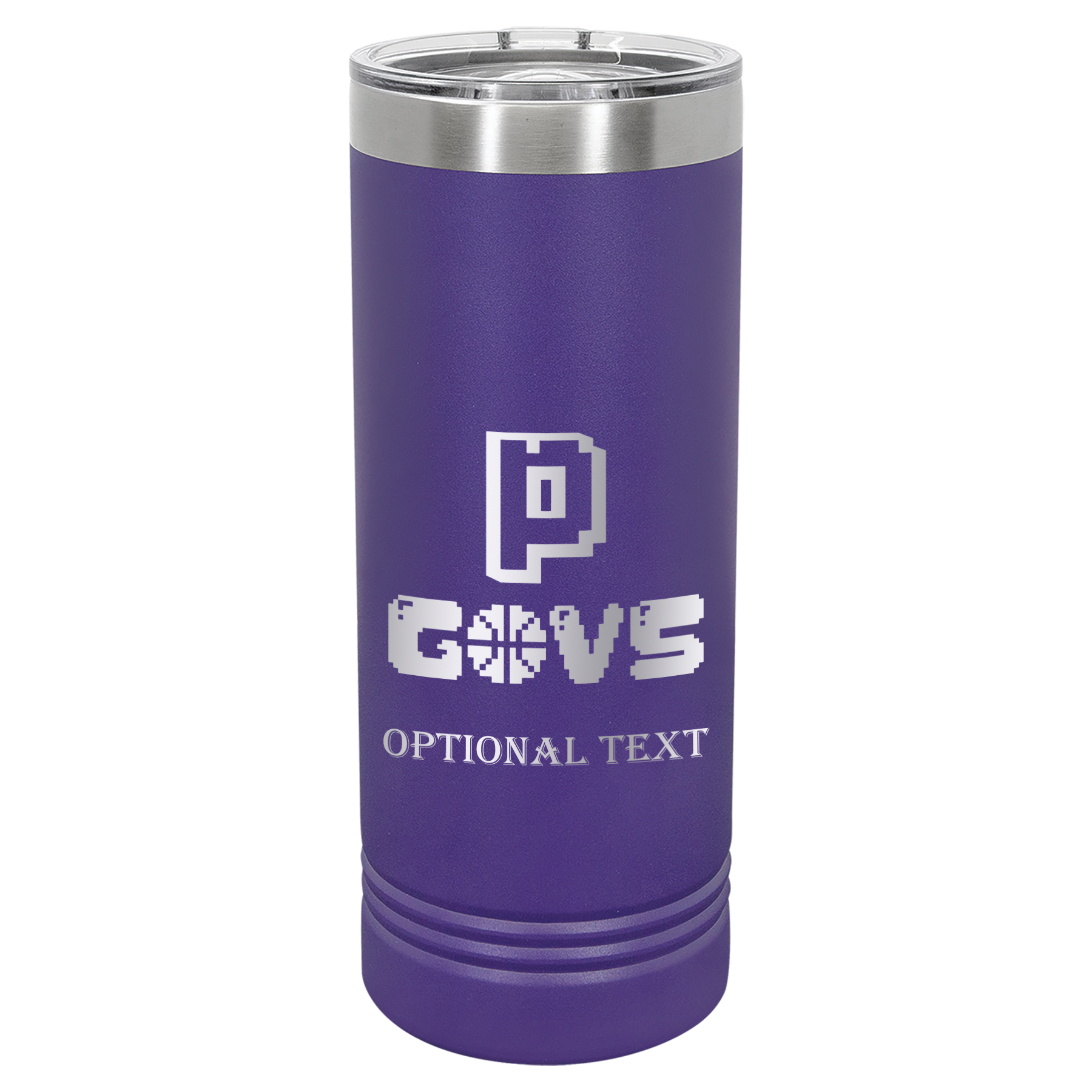 22 oz Skinny Tumbler - T.F. Riggs P with Govs
