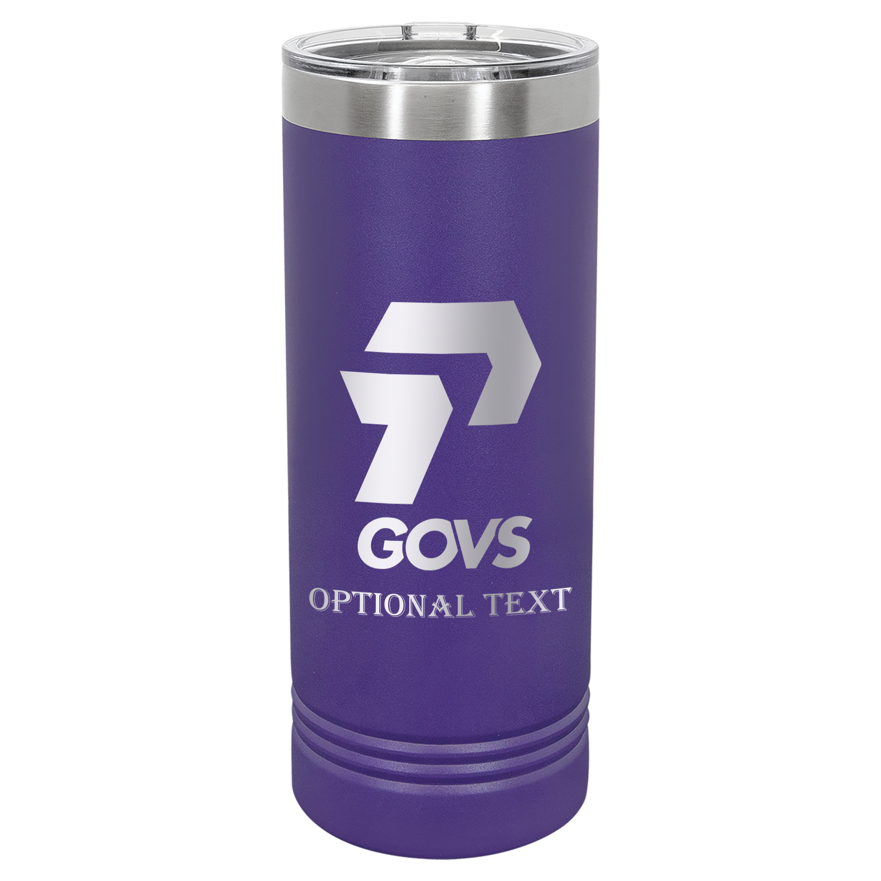 22 oz Skinny Tumbler - T.F. Riggs P with Govs