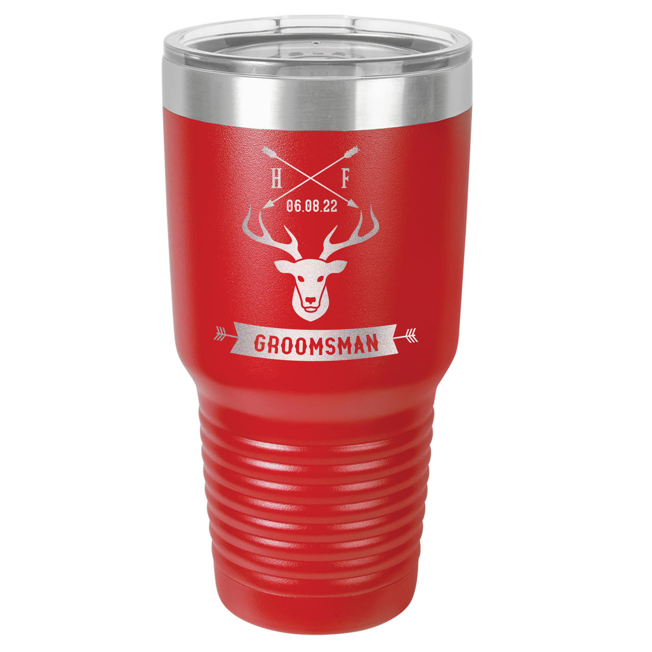 Personalized Custom Tumbler for Stylish Groomsmen Gifts