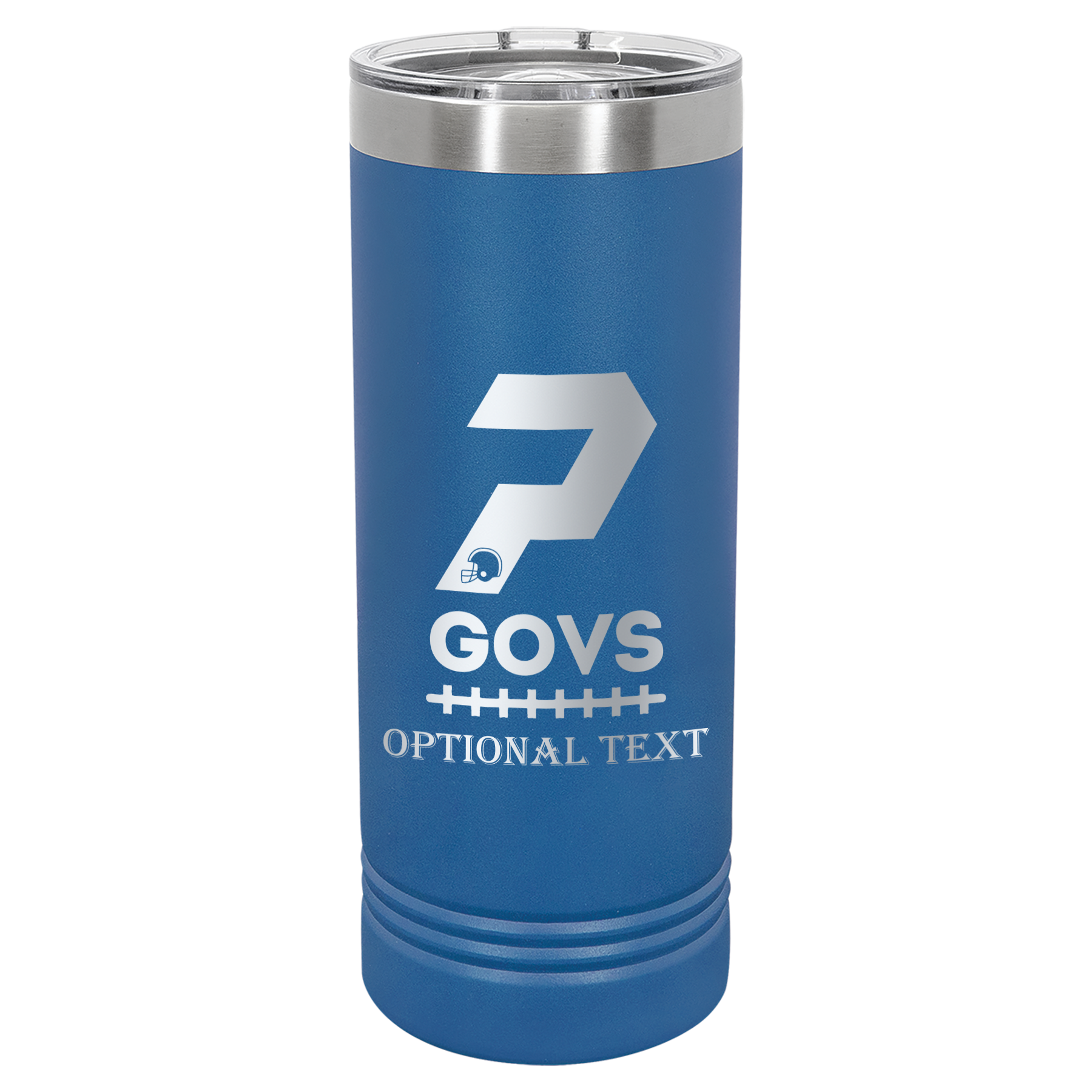 22 oz Skinny Tumbler - T.F. Riggs P with Govs