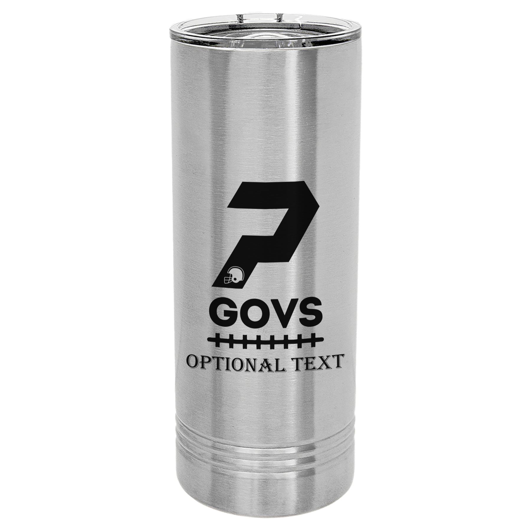 22 oz Skinny Tumbler - T.F. Riggs P with Govs