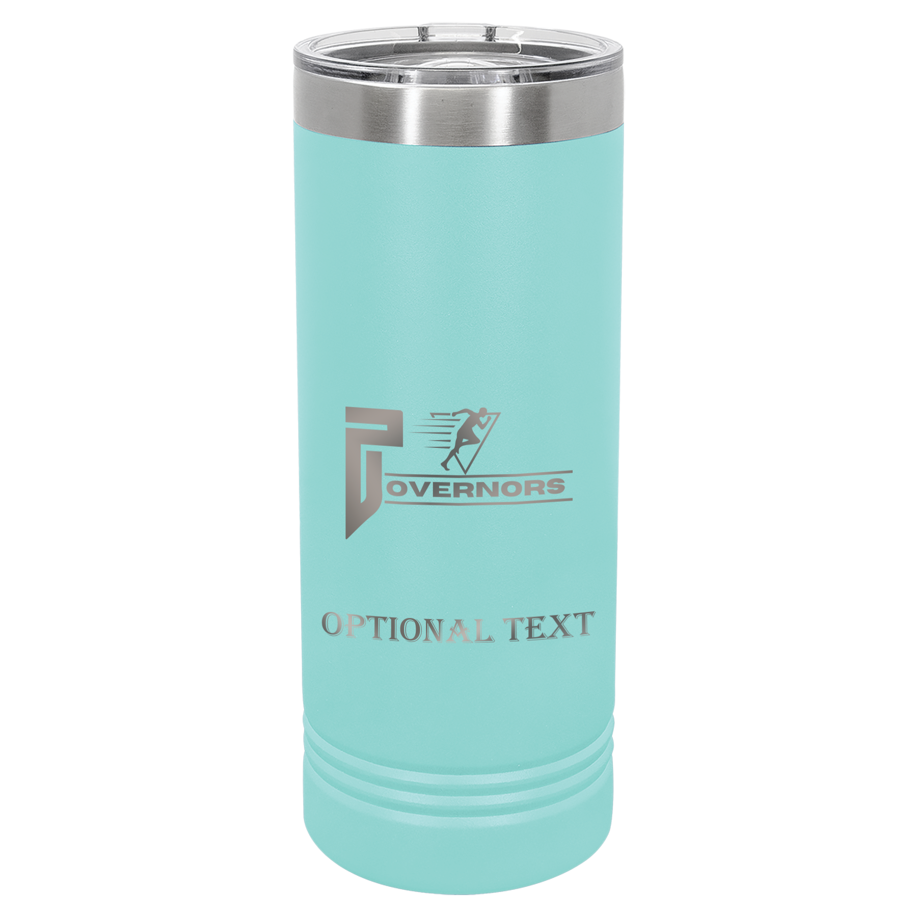 22 oz Skinny Tumbler - T.F. Riggs P with Governors