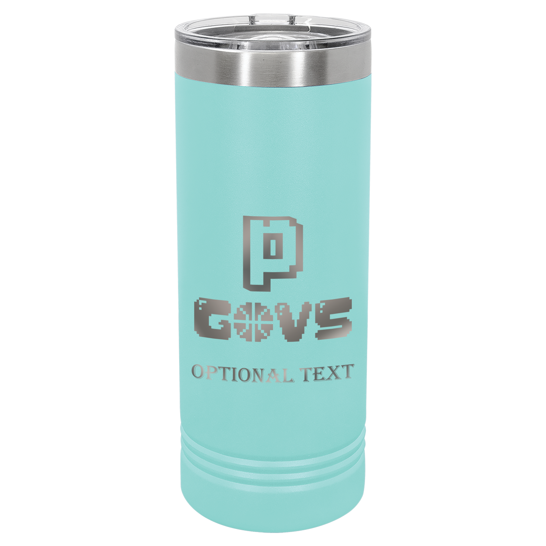 22 oz Skinny Tumbler - T.F. Riggs P with Govs