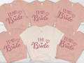 The Bride Shirt for Team Bride | Bride Shirts for Bachelorette Party