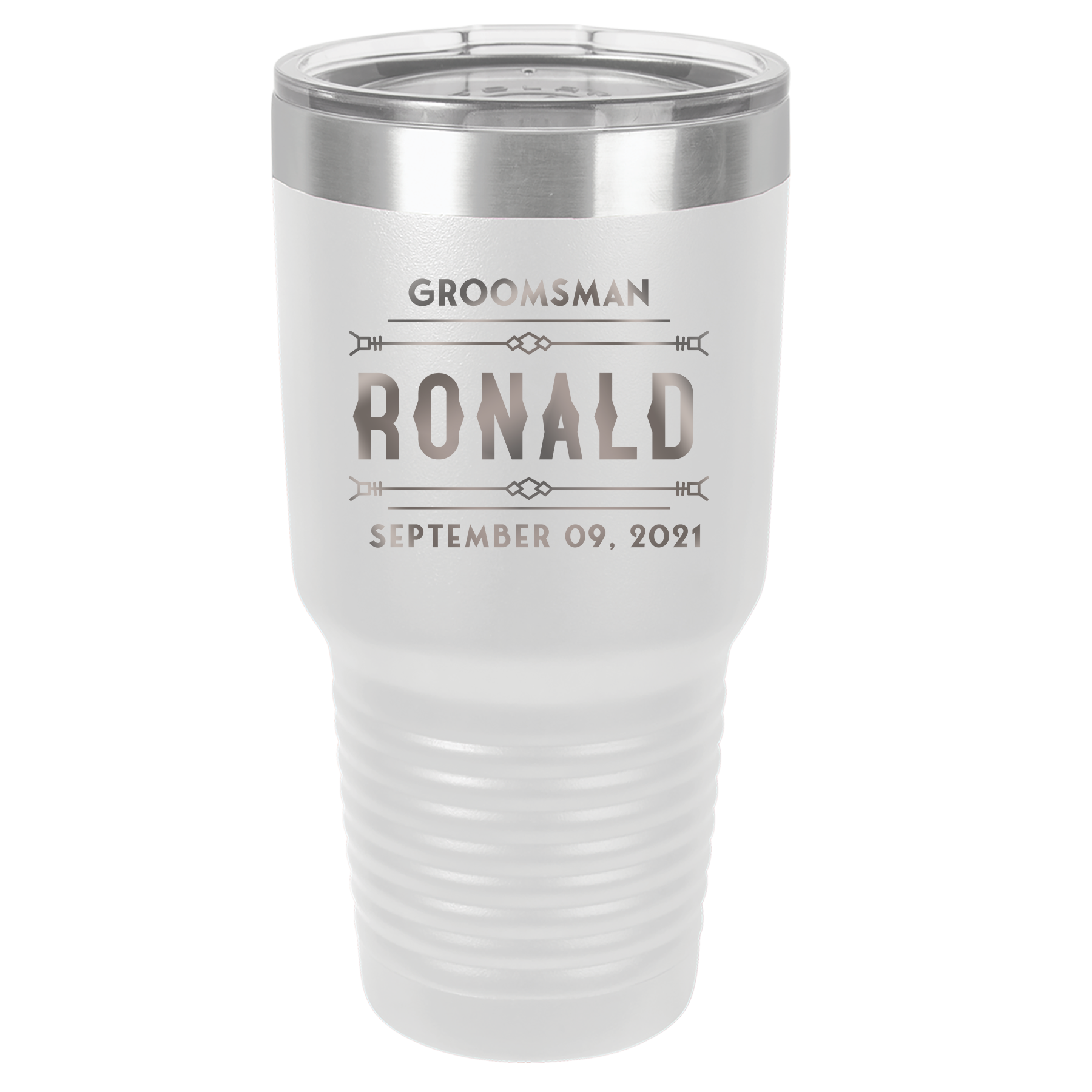 30oz Custom Engraved Tumbler - Thoughtful Gifts for Groomsmen and Best Man