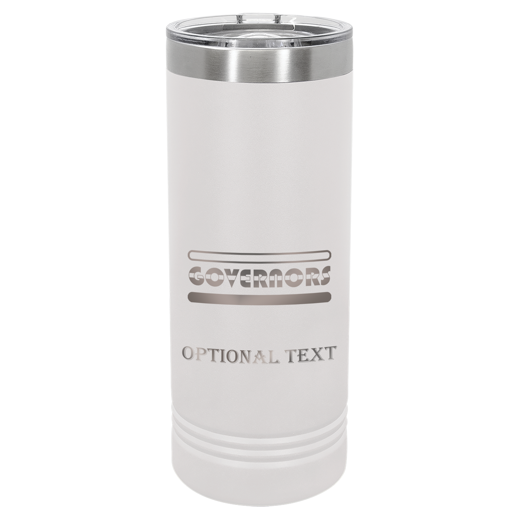 22 oz Skinny Tumbler - T.F. Riggs Governor