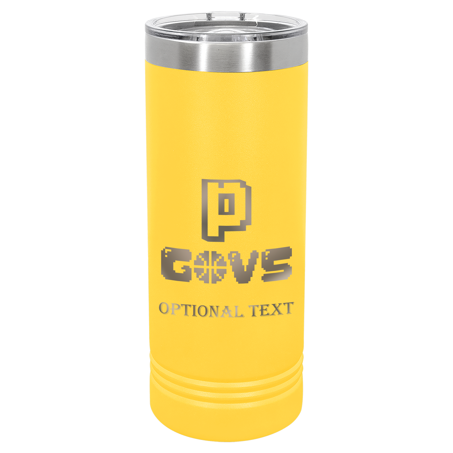 22 oz Skinny Tumbler - T.F. Riggs P with Govs