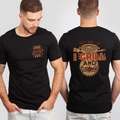 beer and bbq grill black shirt
