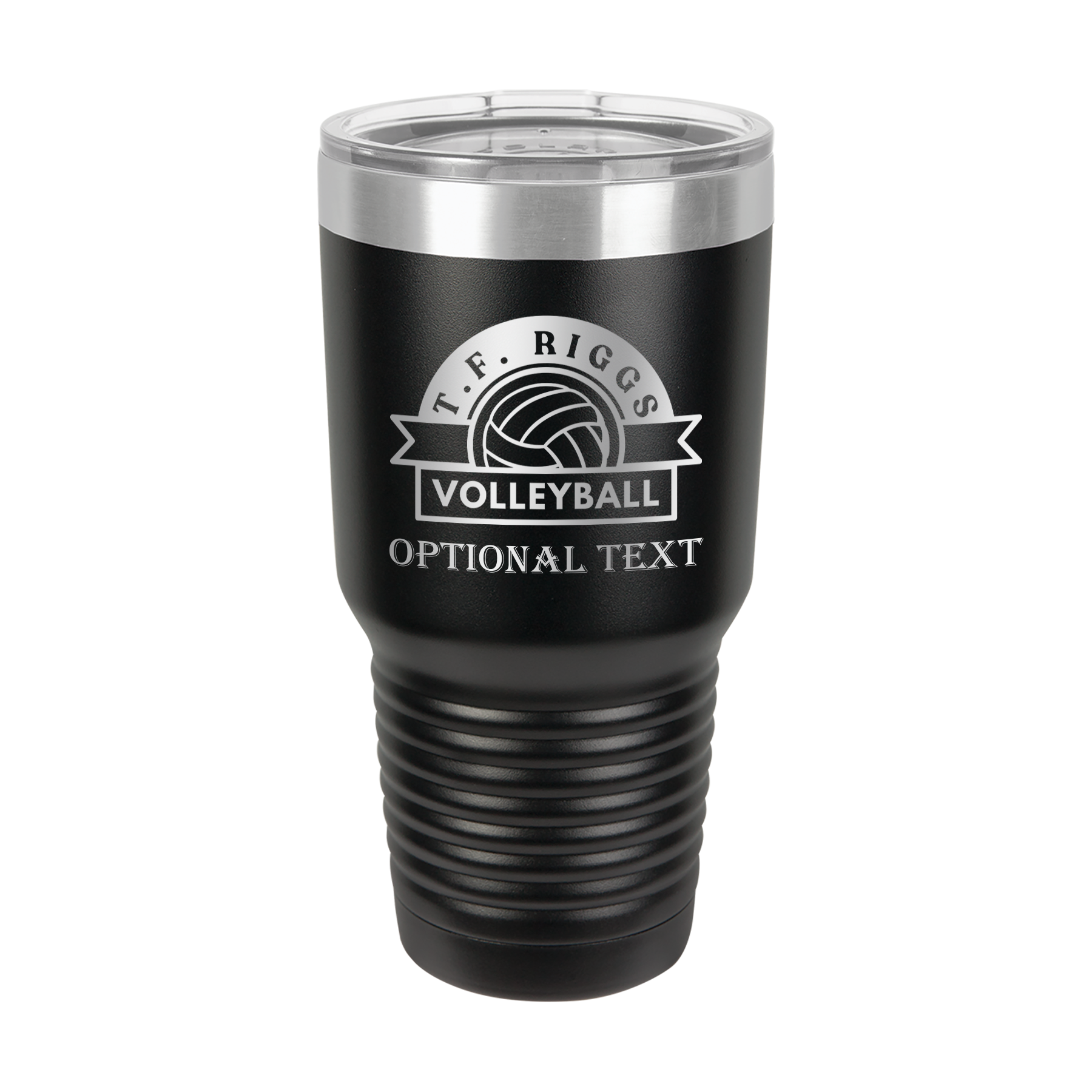 T.F. Riggs Volleyball 30 oz Ringneck Tumbler for Fans
