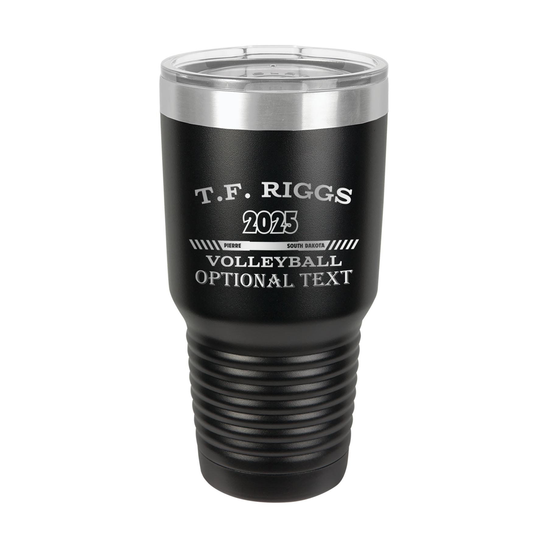 T.F. Riggs Volleyball Game Day 30 oz Ringneck Tumbler