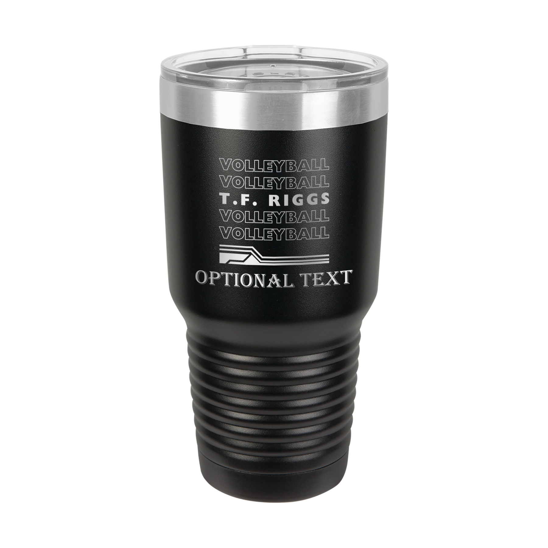 T.F. Riggs Volleyball Supporter 30 oz Ringneck Tumbler