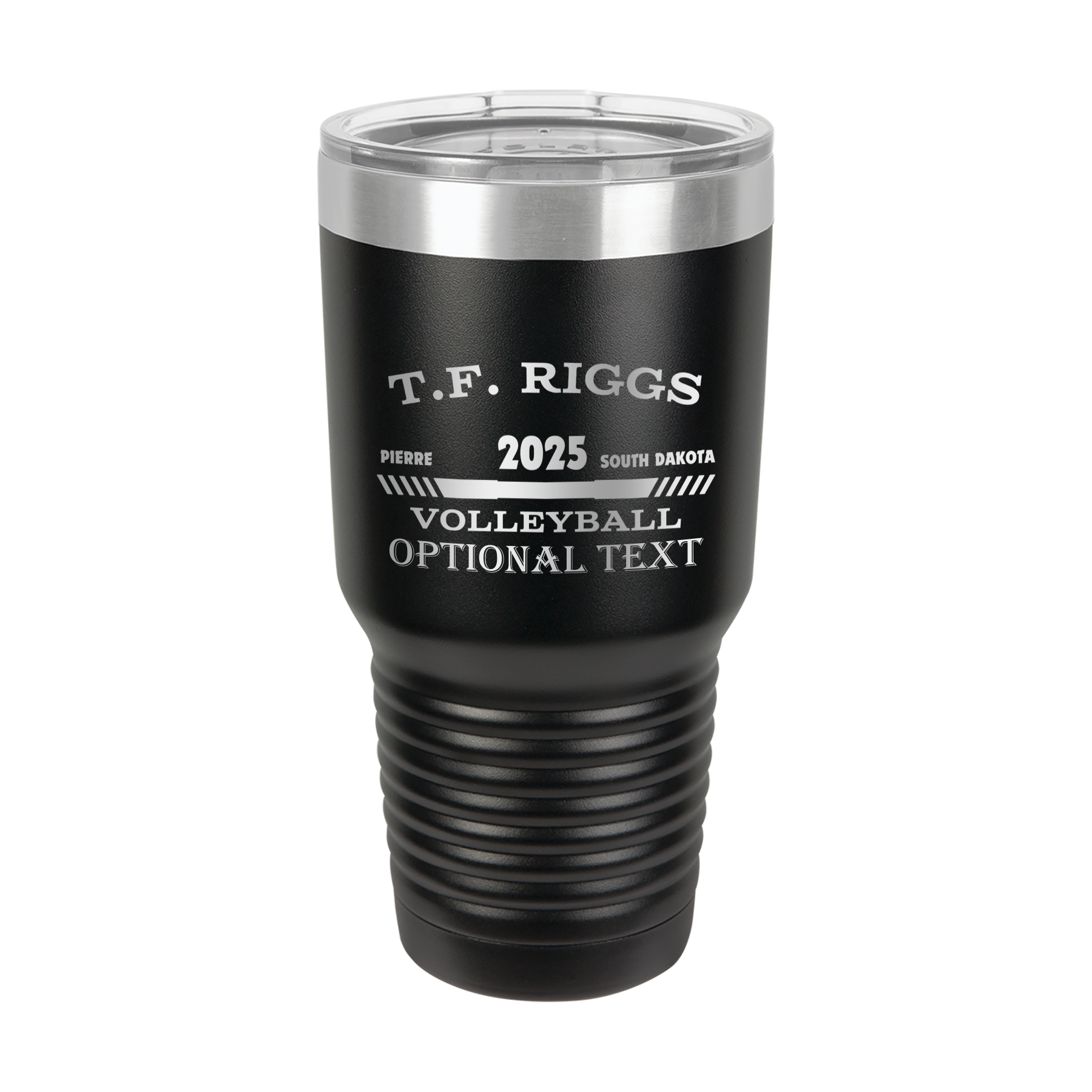 T.F. Riggs Volleyball 30 oz Ringneck Tumbler