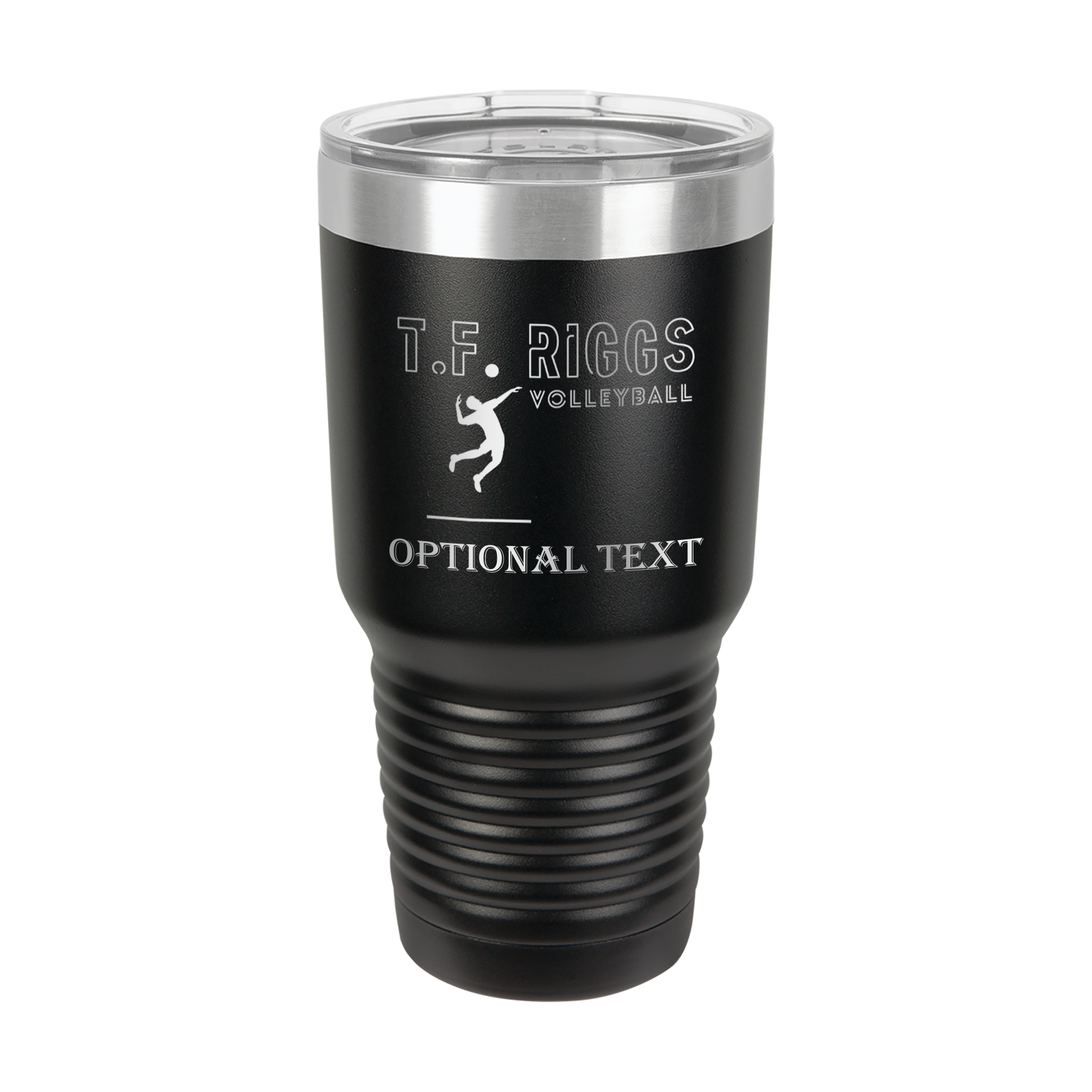 T.F. Riggs Volleyball School Pride 30 oz Ringneck Tumbler
