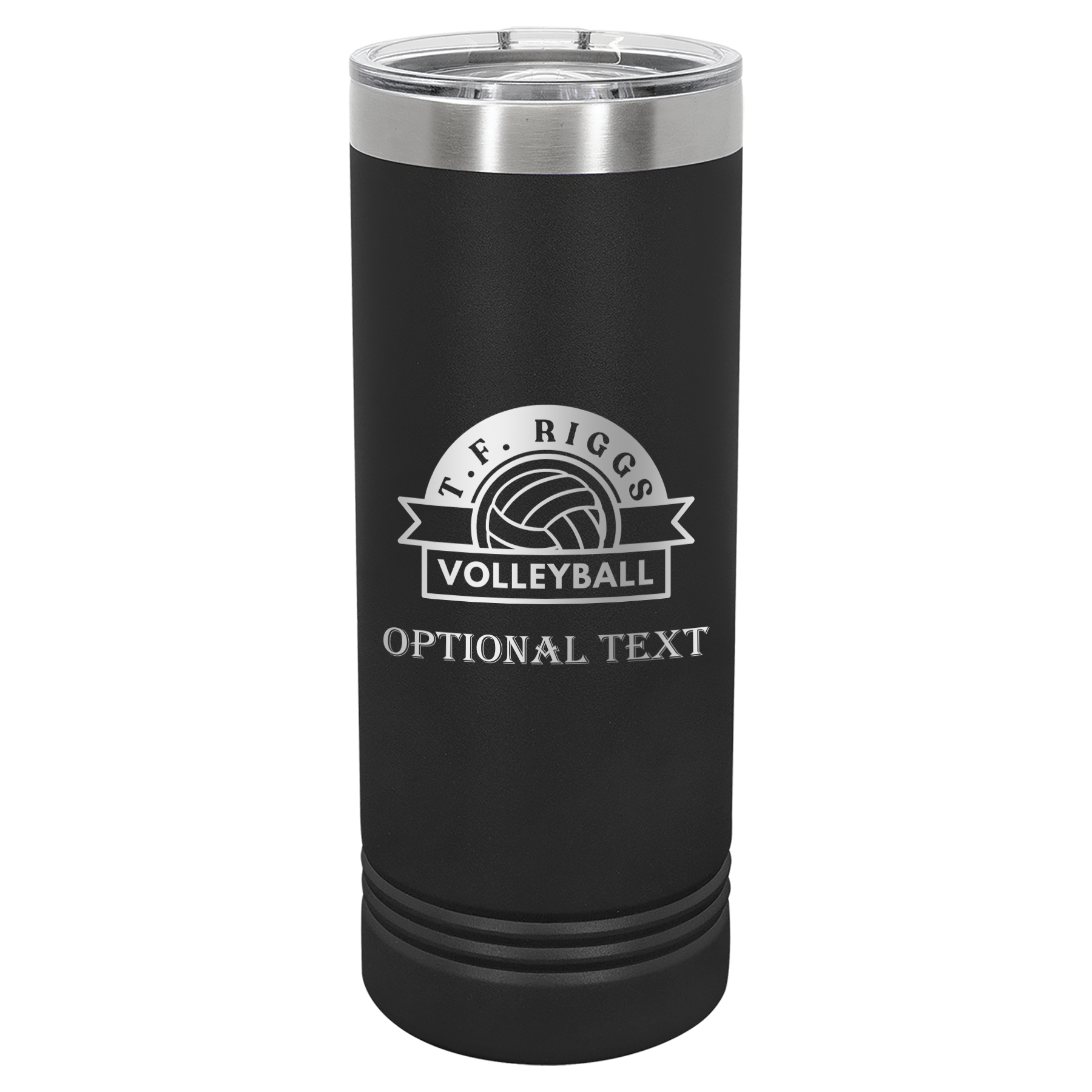 T.F. Riggs Volleyball Team Spirit 22 oz Skinny Tumbler