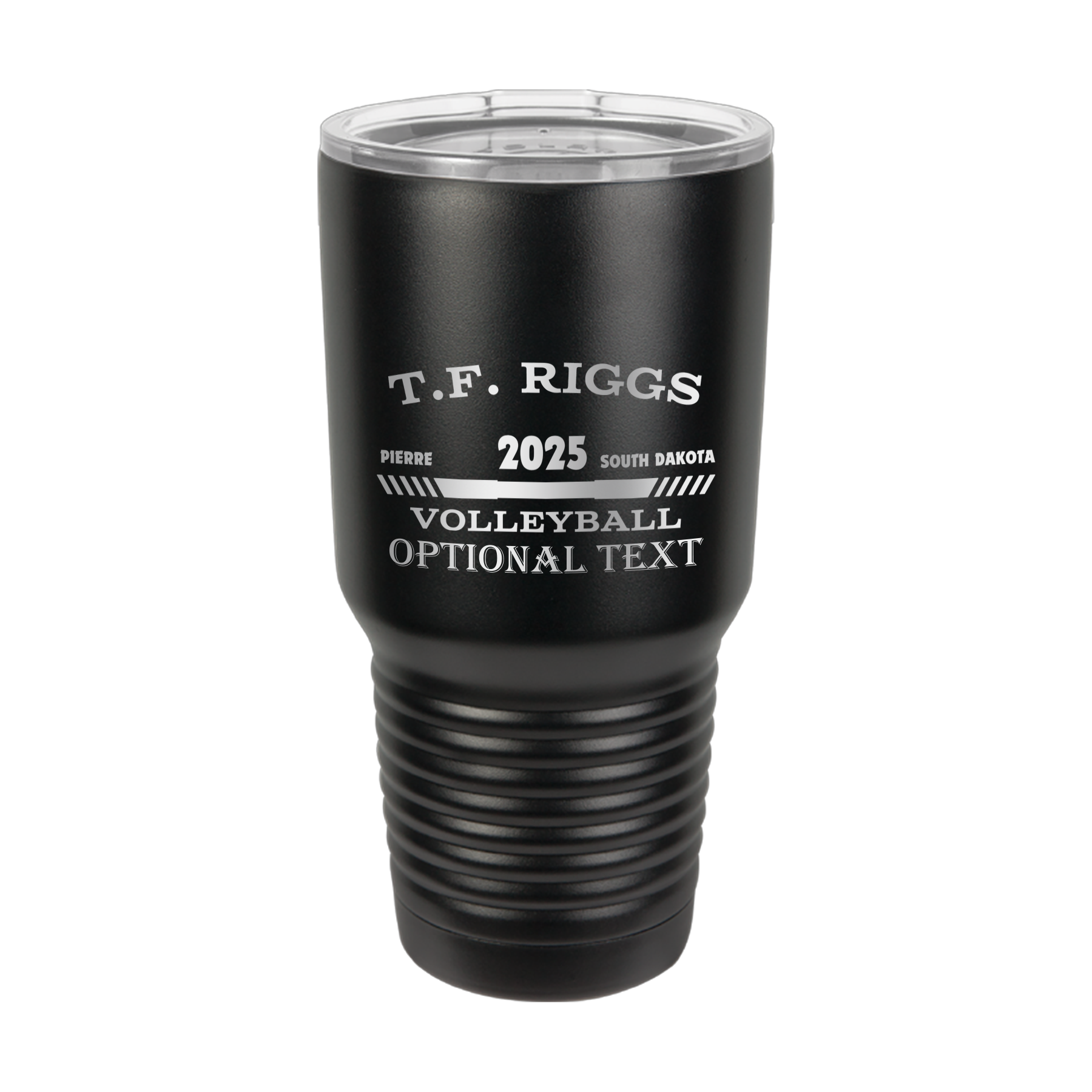 T.F. Riggs Volleyball 30 oz Ringneck Tumbler