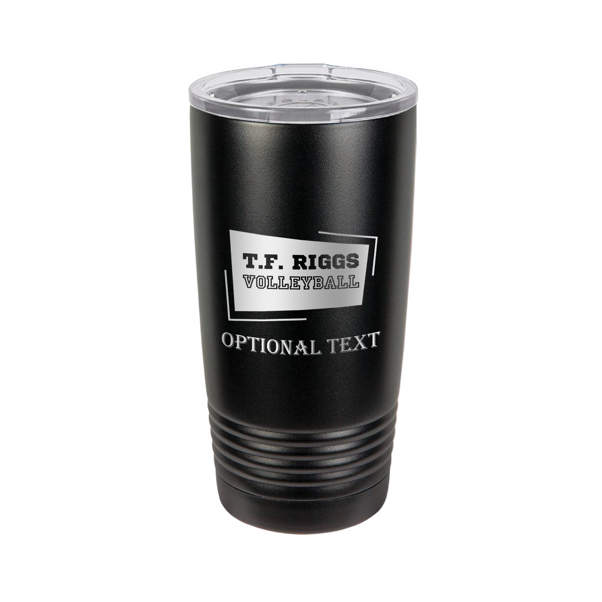 T.F. Riggs Volleyball Team Spirit 20 oz Ringneck Tumbler