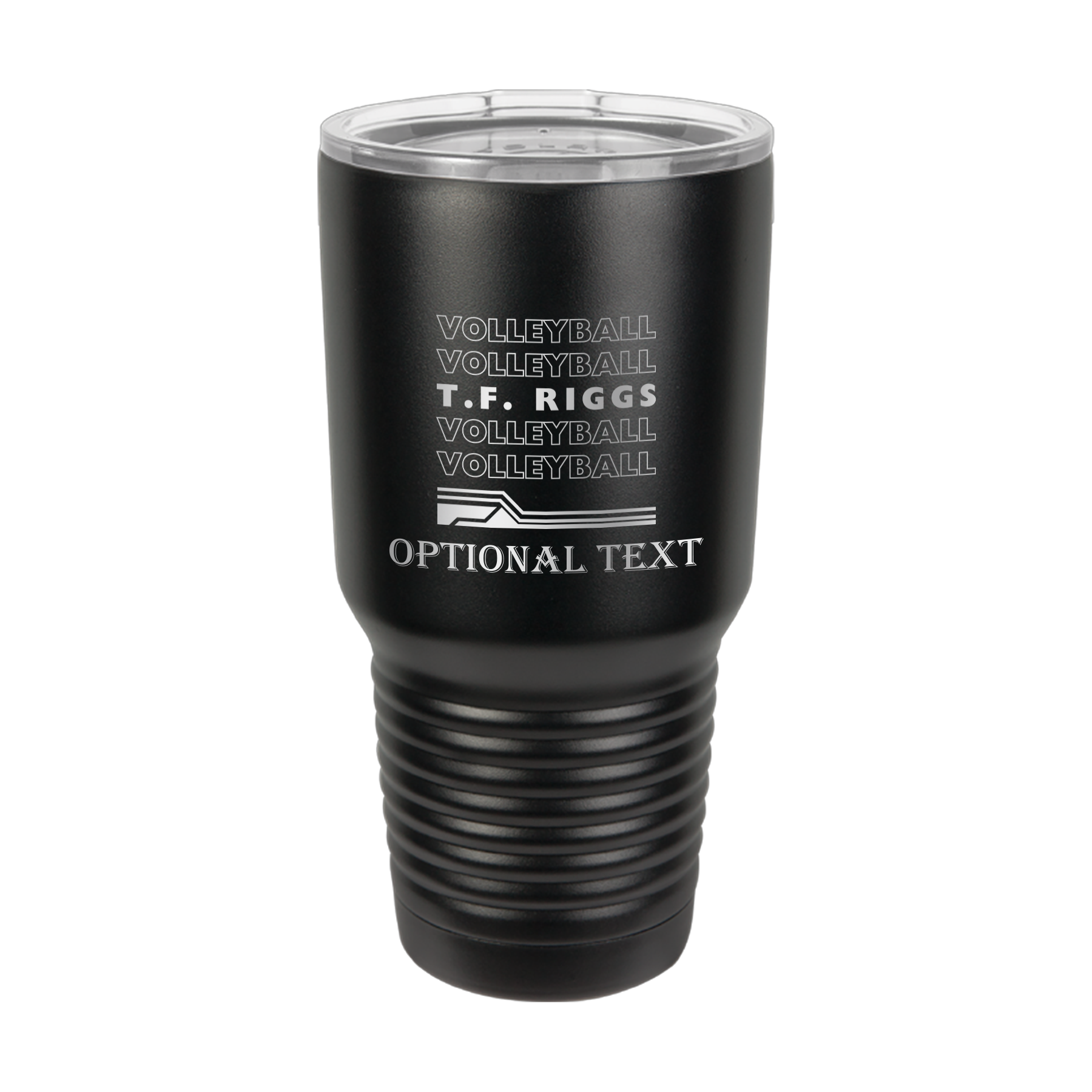 T.F. Riggs Volleyball Supporter 30 oz Ringneck Tumbler