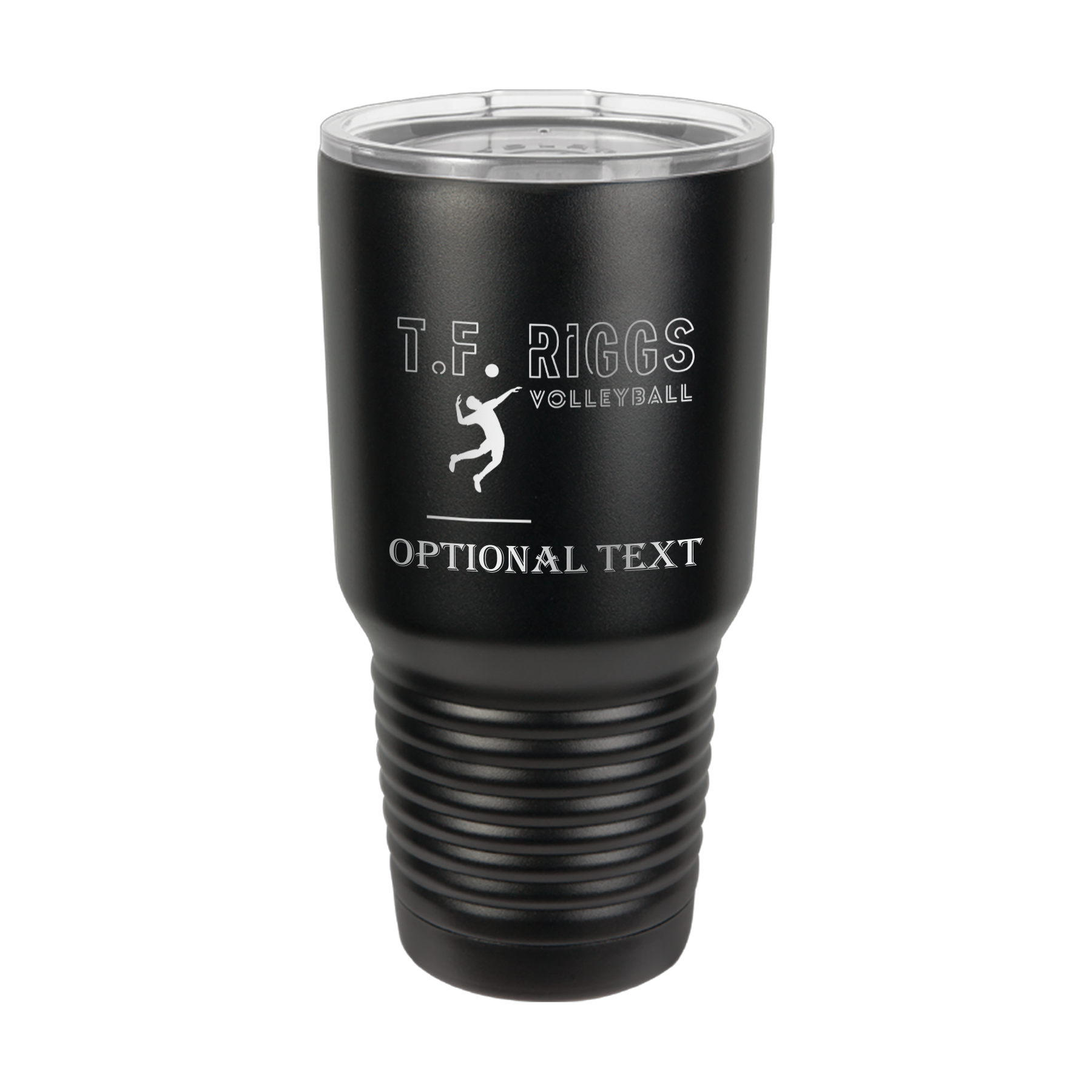 T.F. Riggs Volleyball School Pride 30 oz Ringneck Tumbler