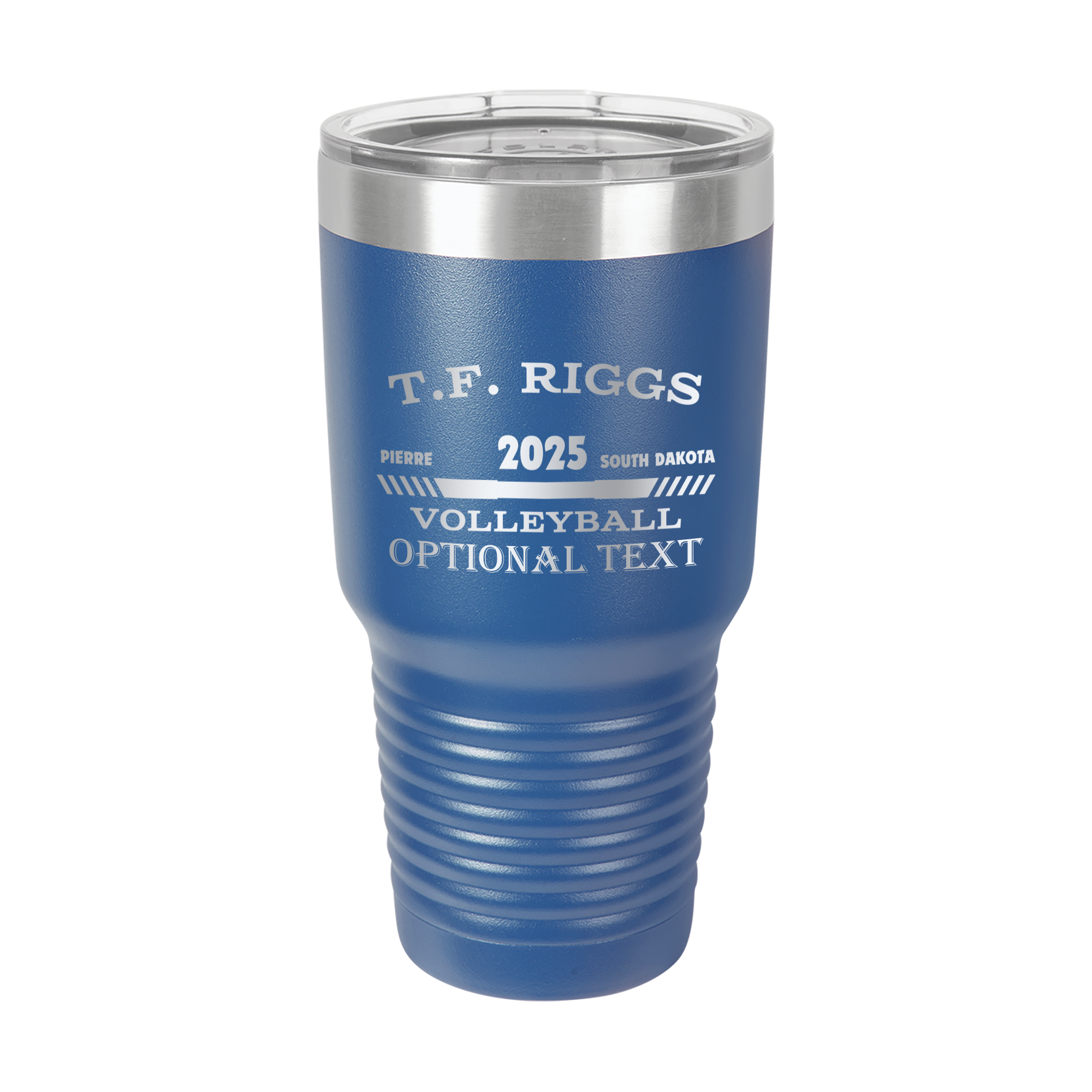 T.F. Riggs Volleyball 30 oz Ringneck Tumbler