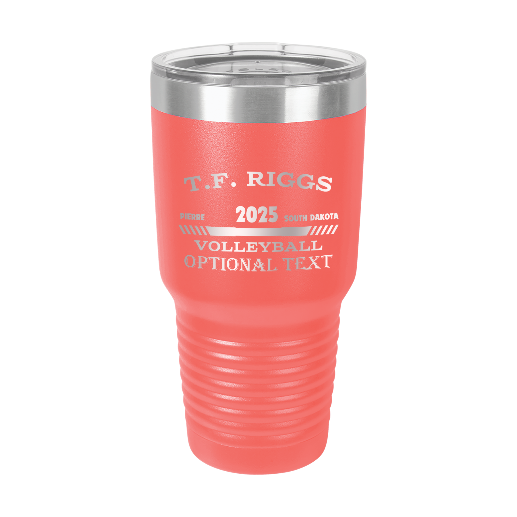 T.F. Riggs Volleyball 30 oz Ringneck Tumbler