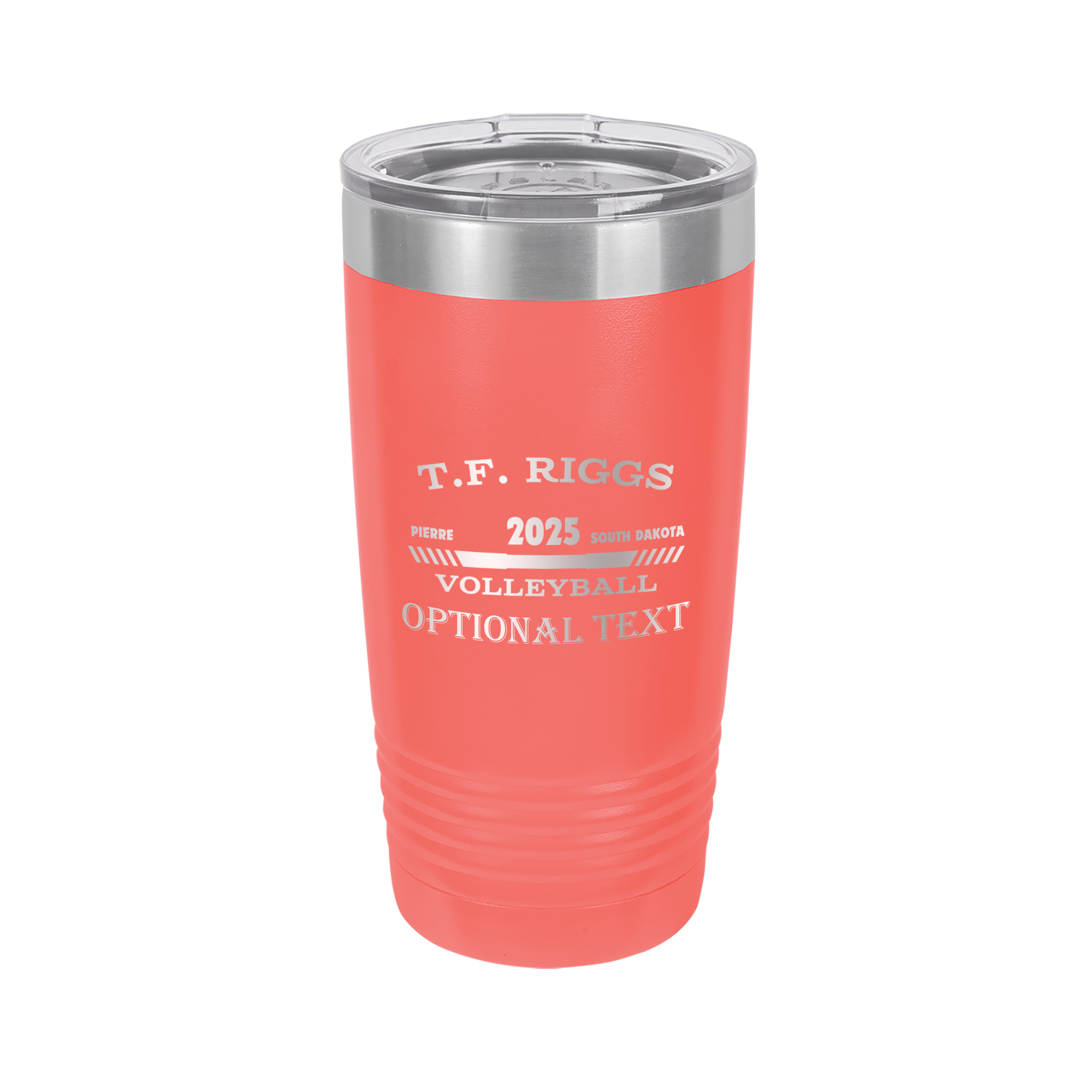 T.F. Riggs Volleyball Fan Gear 20oz Tumbler