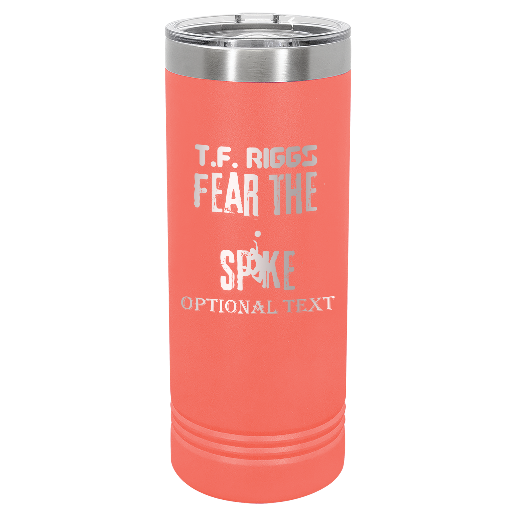 T.F. Riggs Volleyball Match Day 22 oz Skinny Tumbler