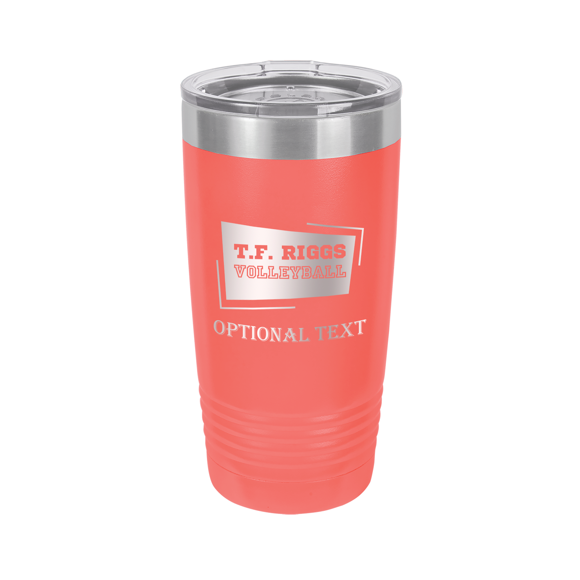 T.F. Riggs Volleyball Team Spirit 20 oz Ringneck Tumbler