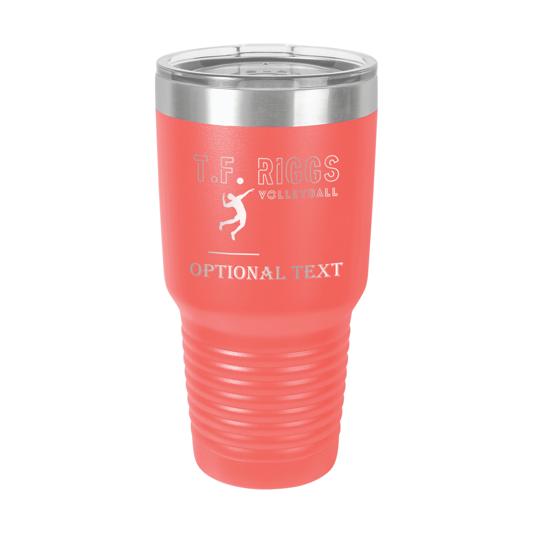 T.F. Riggs Volleyball School Pride 30 oz Ringneck Tumbler