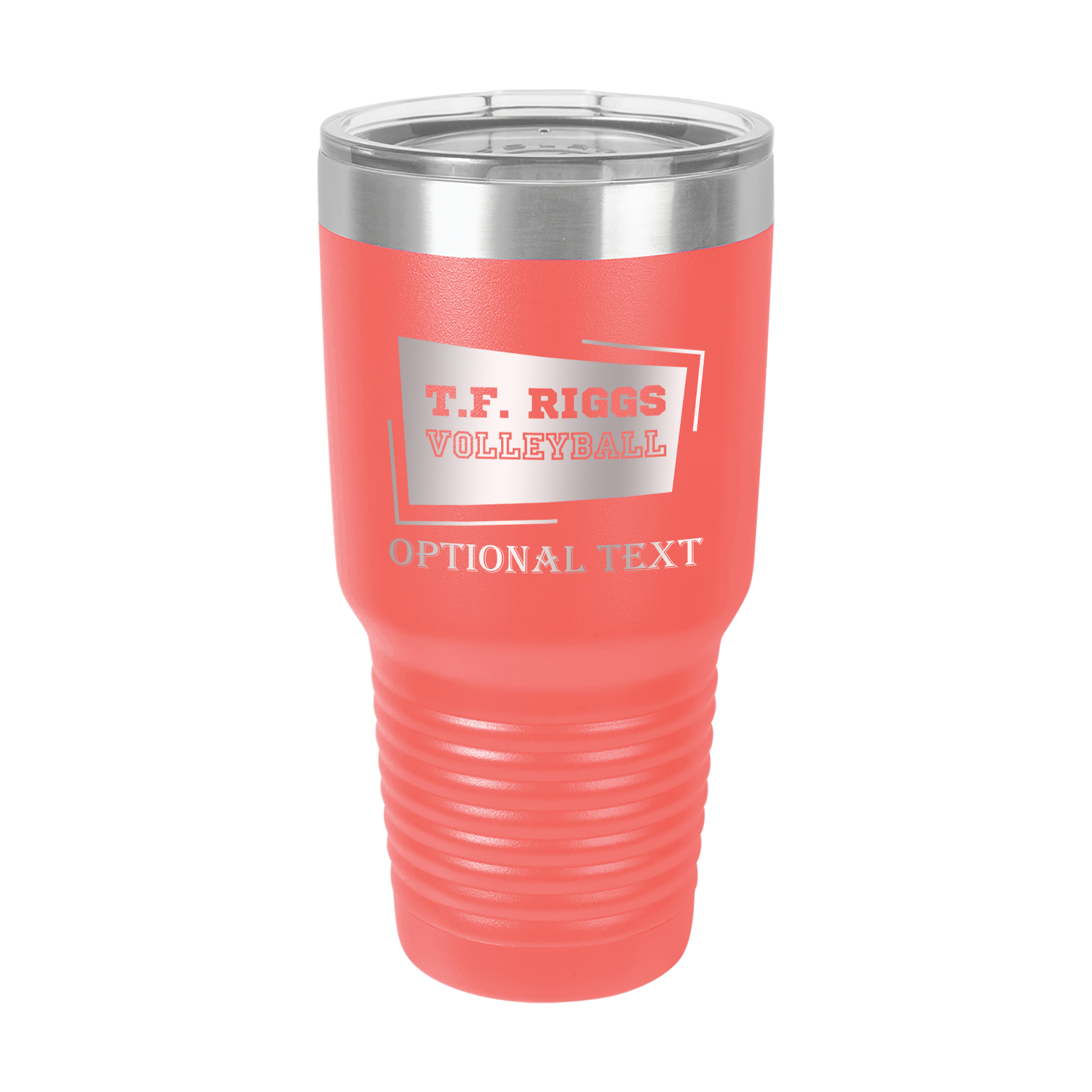 T.F. Riggs Volleyball Spirit 30 oz Ringneck Tumbler