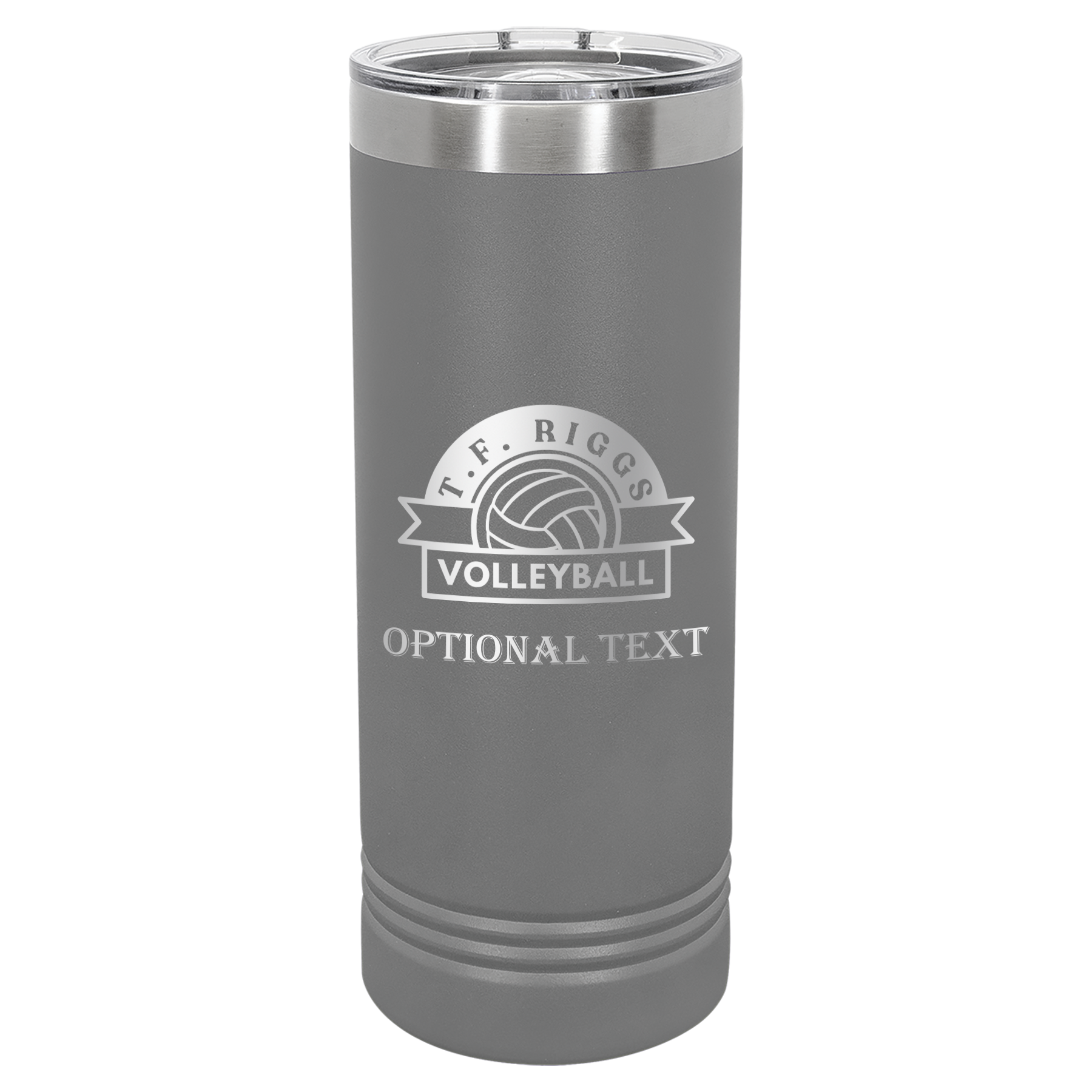 T.F. Riggs Volleyball Team Spirit 22 oz Skinny Tumbler
