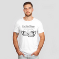 fitness beer belly white shirt