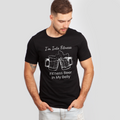 fitness beer belly black shirt