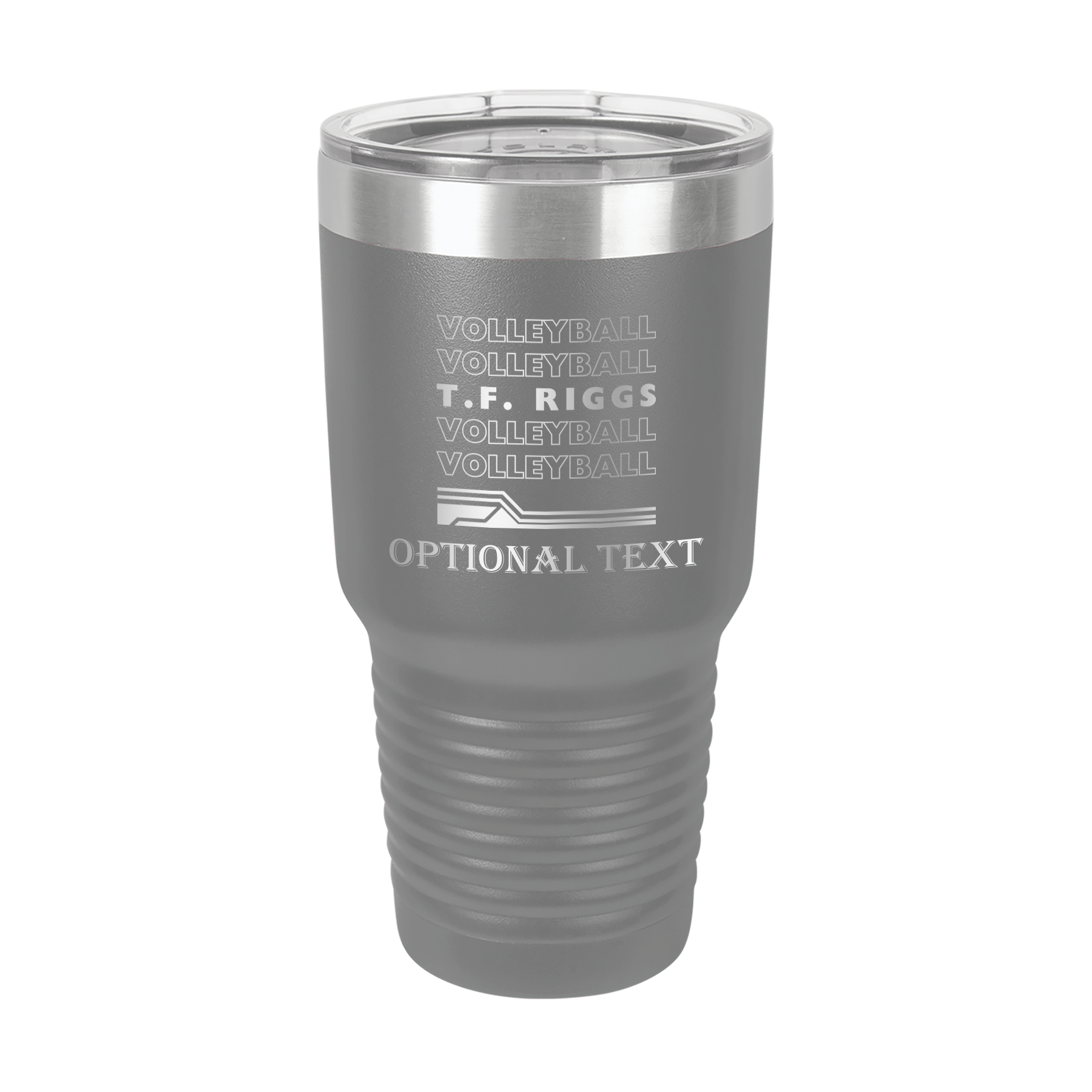 T.F. Riggs Volleyball Supporter 30 oz Ringneck Tumbler