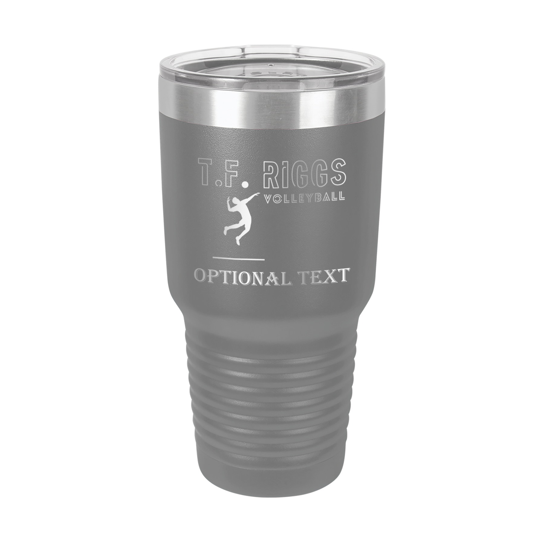 T.F. Riggs Volleyball School Pride 30 oz Ringneck Tumbler