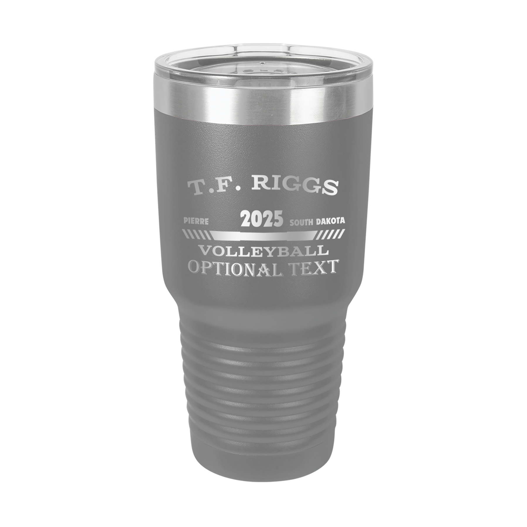 T.F. Riggs Volleyball 30 oz Ringneck Tumbler