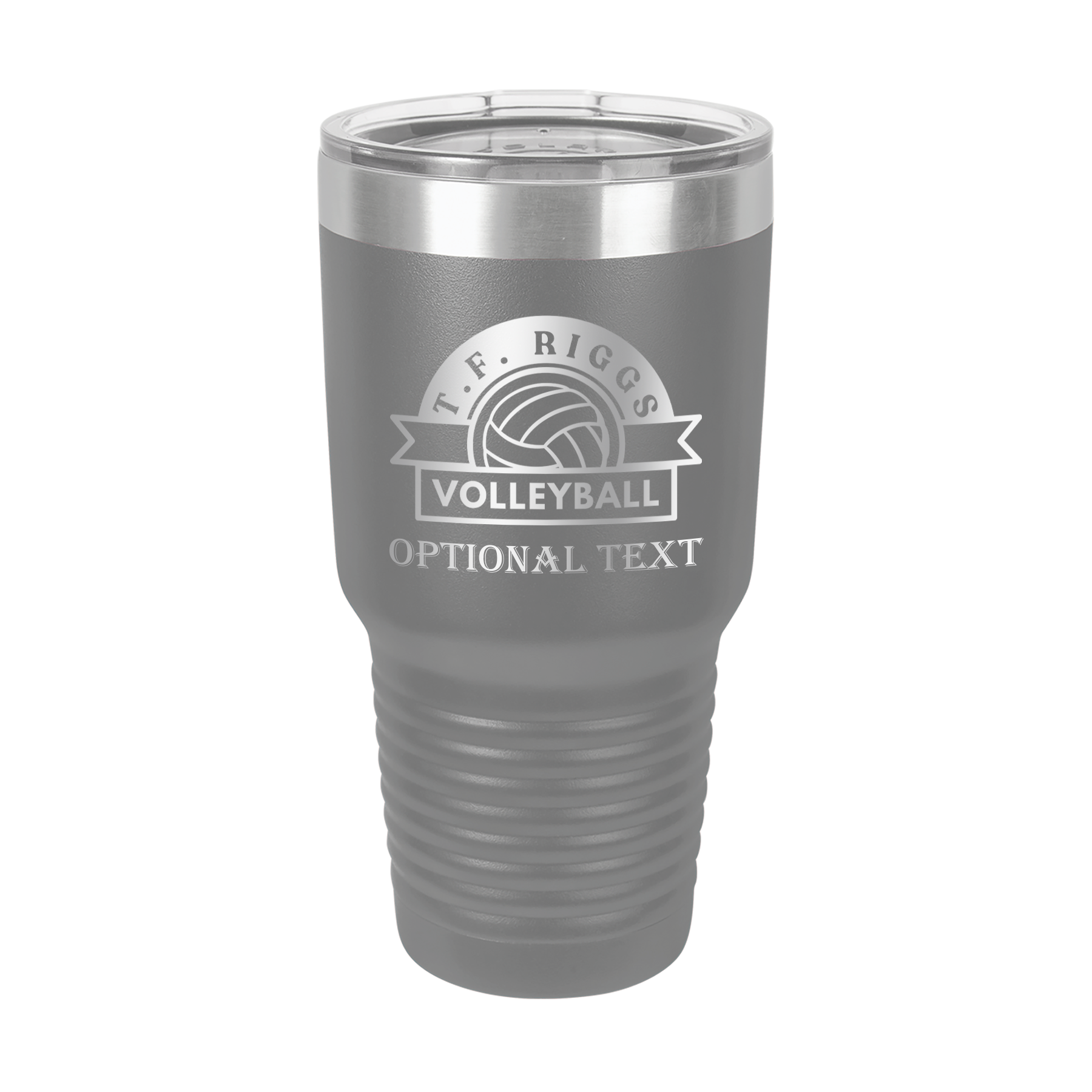 T.F. Riggs Volleyball 30 oz Ringneck Tumbler for Fans