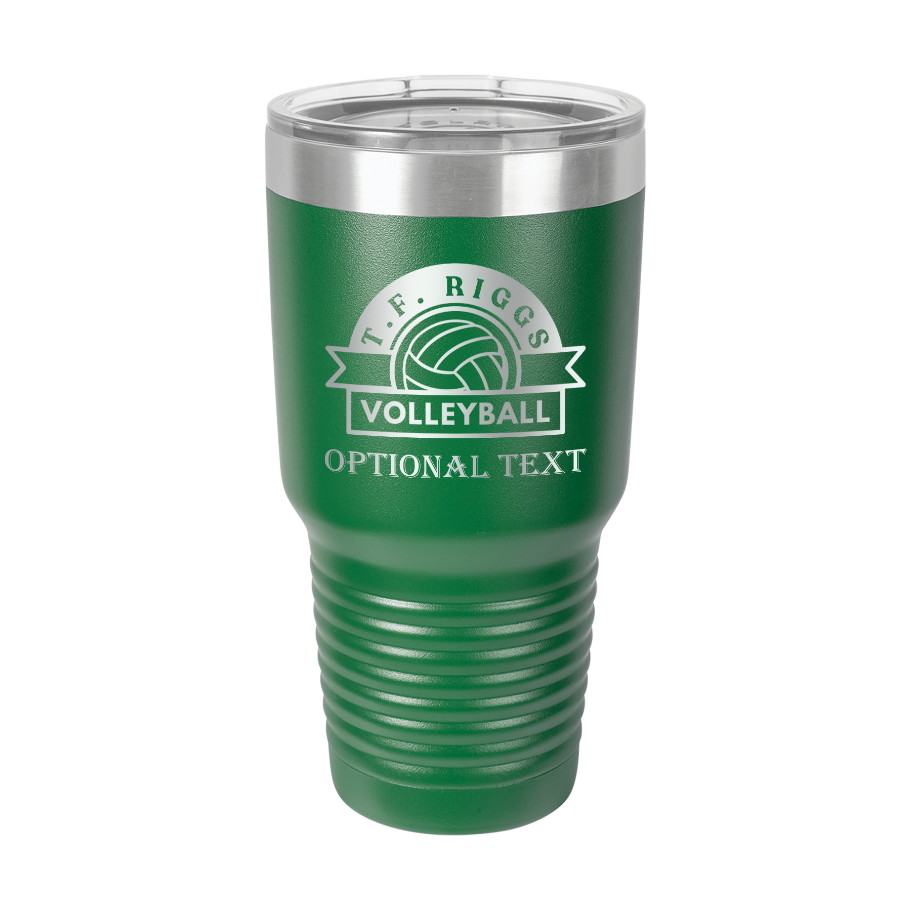 T.F. Riggs Volleyball 30 oz Ringneck Tumbler for Fans