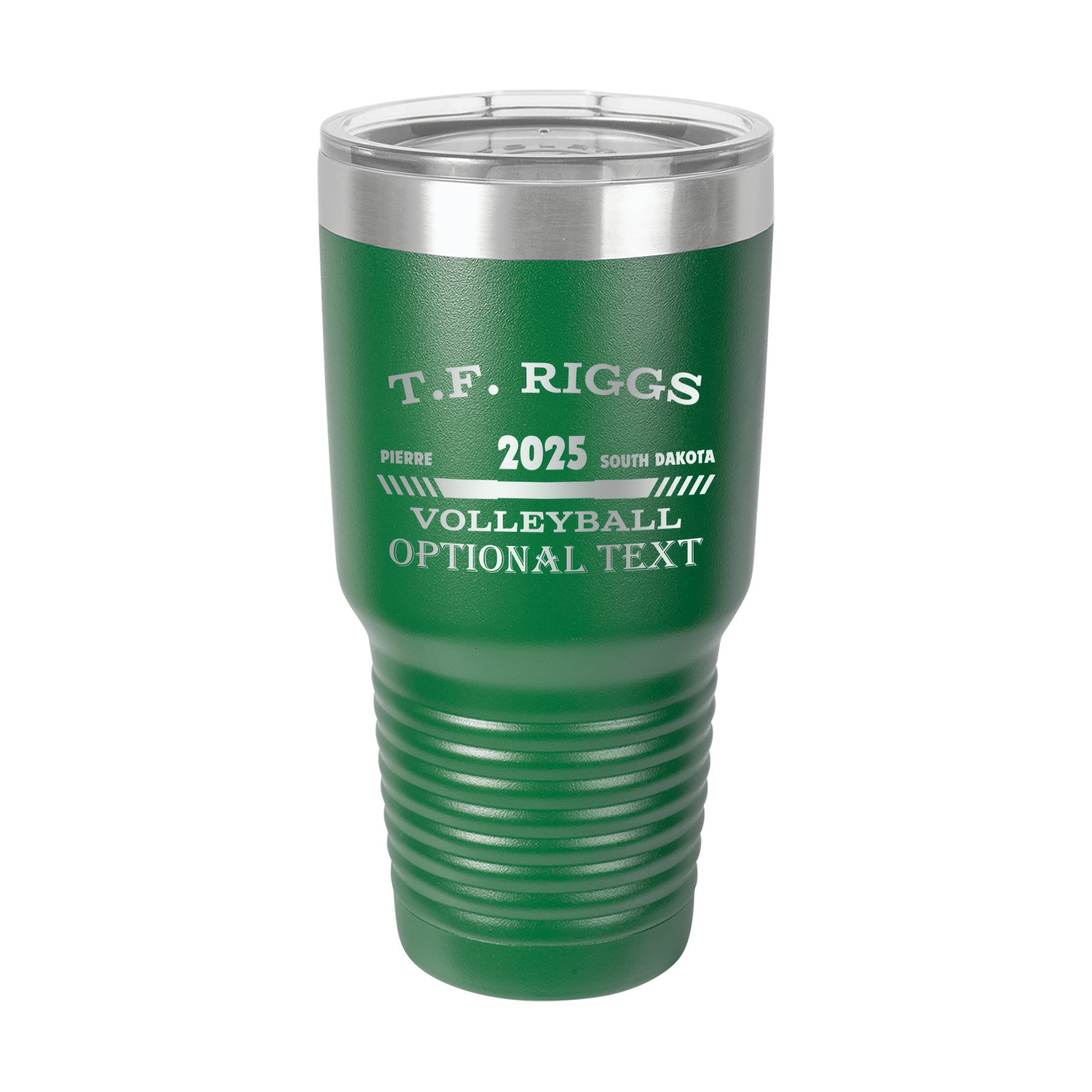 T.F. Riggs Volleyball 30 oz Ringneck Tumbler