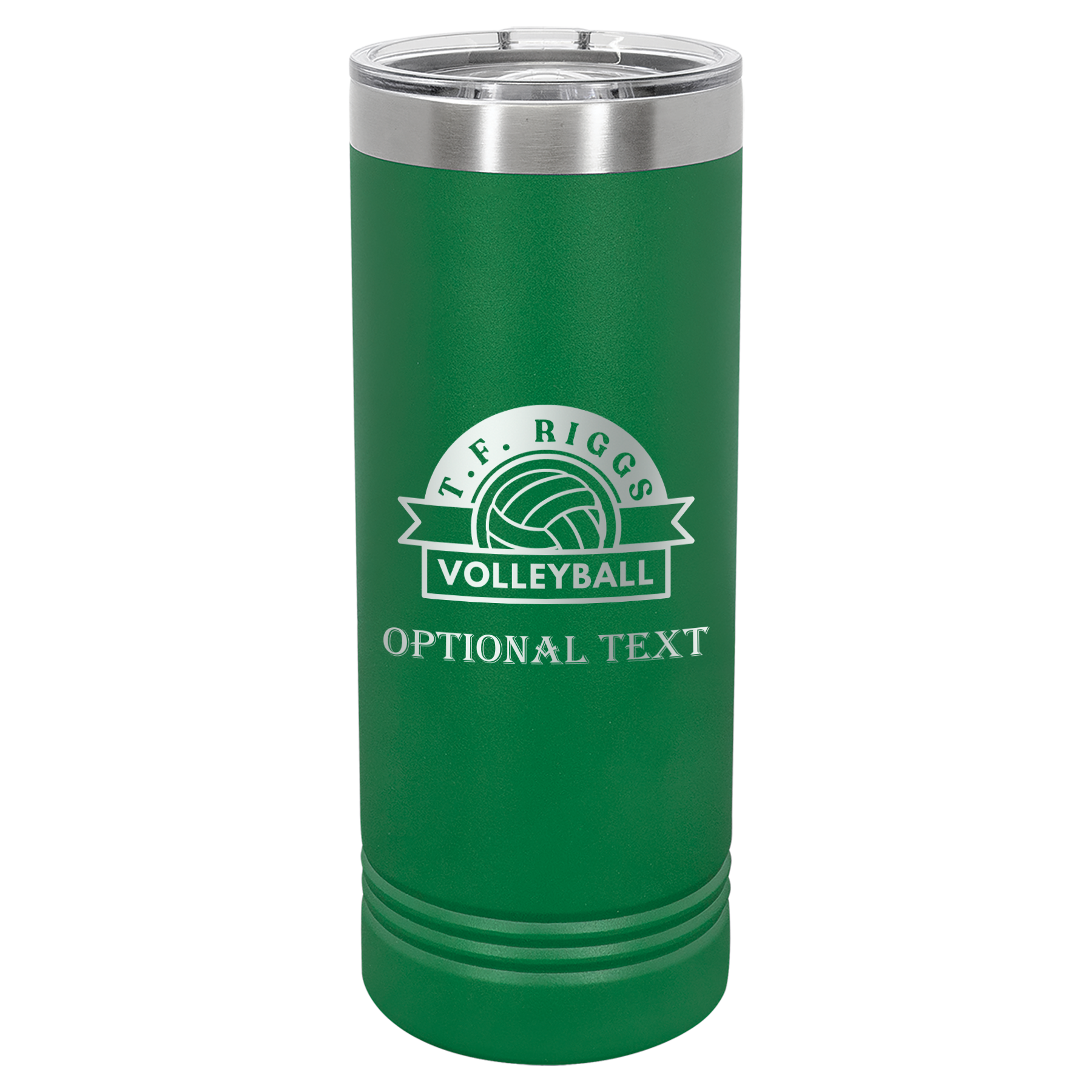 T.F. Riggs Volleyball Team Spirit 22 oz Skinny Tumbler