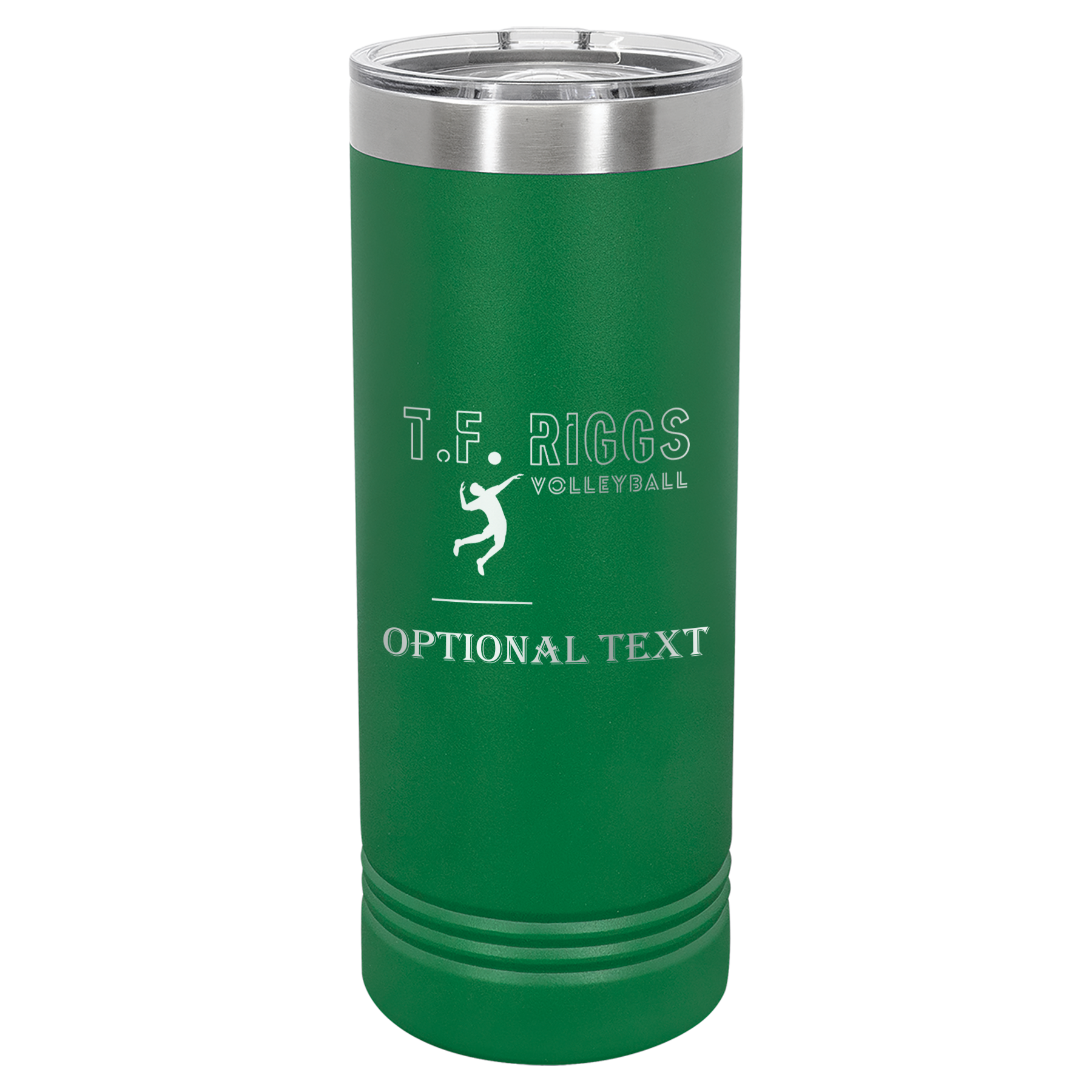 T.F. Riggs Volleyball Family Gift, 22 oz Skinny Tumbler