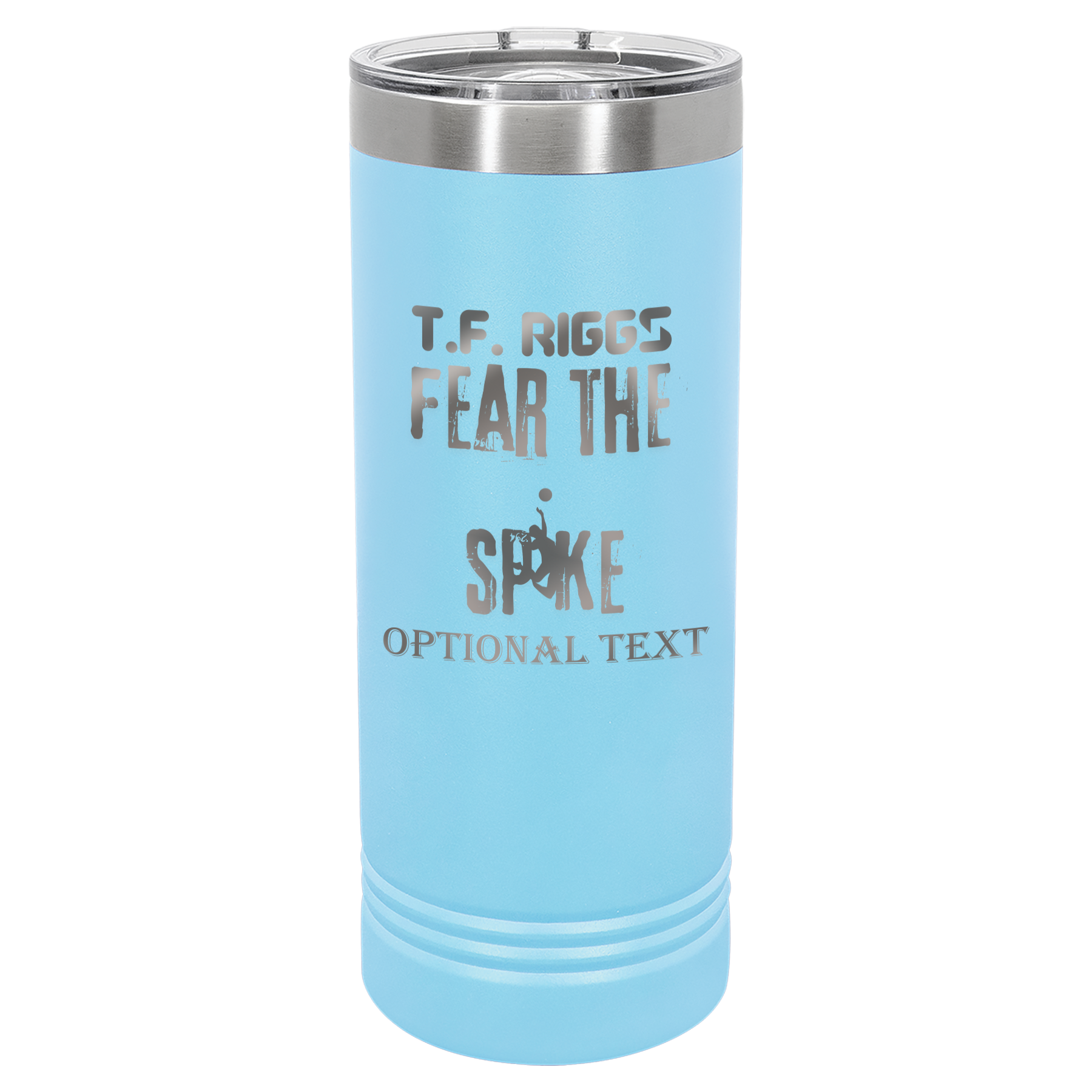 T.F. Riggs Volleyball Match Day 22 oz Skinny Tumbler